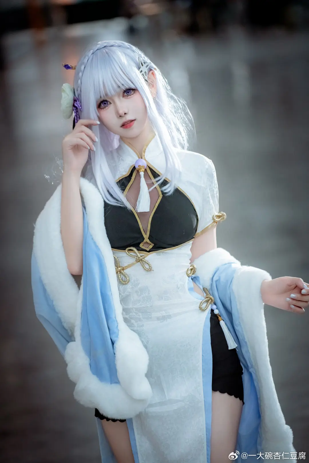 cosplay 从零开始的异世界生活 艾米莉亚@一大碗杏仁豆腐 COSPLAY-第3张