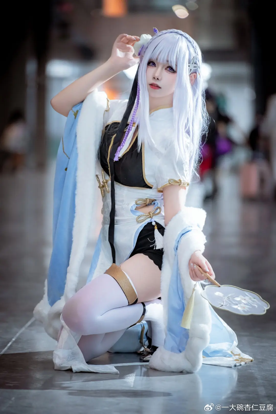 cosplay 从零开始的异世界生活 艾米莉亚@一大碗杏仁豆腐 COSPLAY-第6张