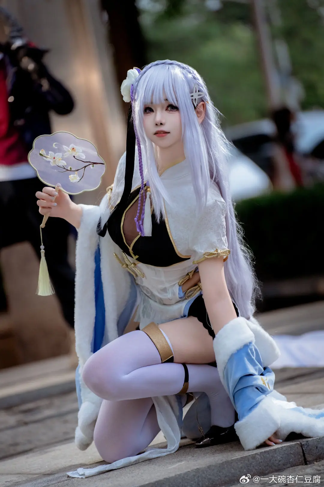 cosplay 从零开始的异世界生活 艾米莉亚@一大碗杏仁豆腐 COSPLAY-第7张