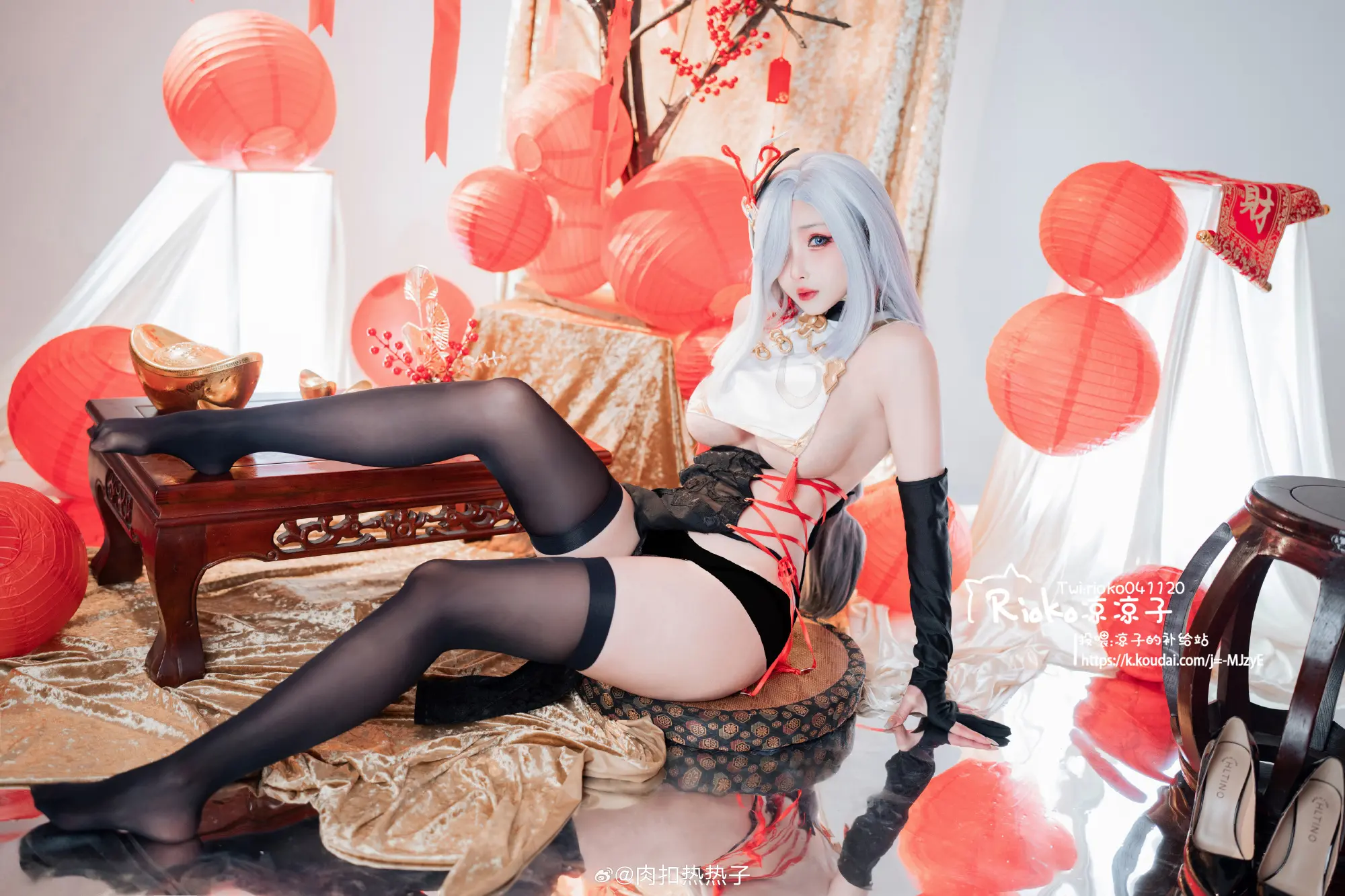 COSPLAY 原神 申鹤@肉扣热热子 COSPLAY-第6张