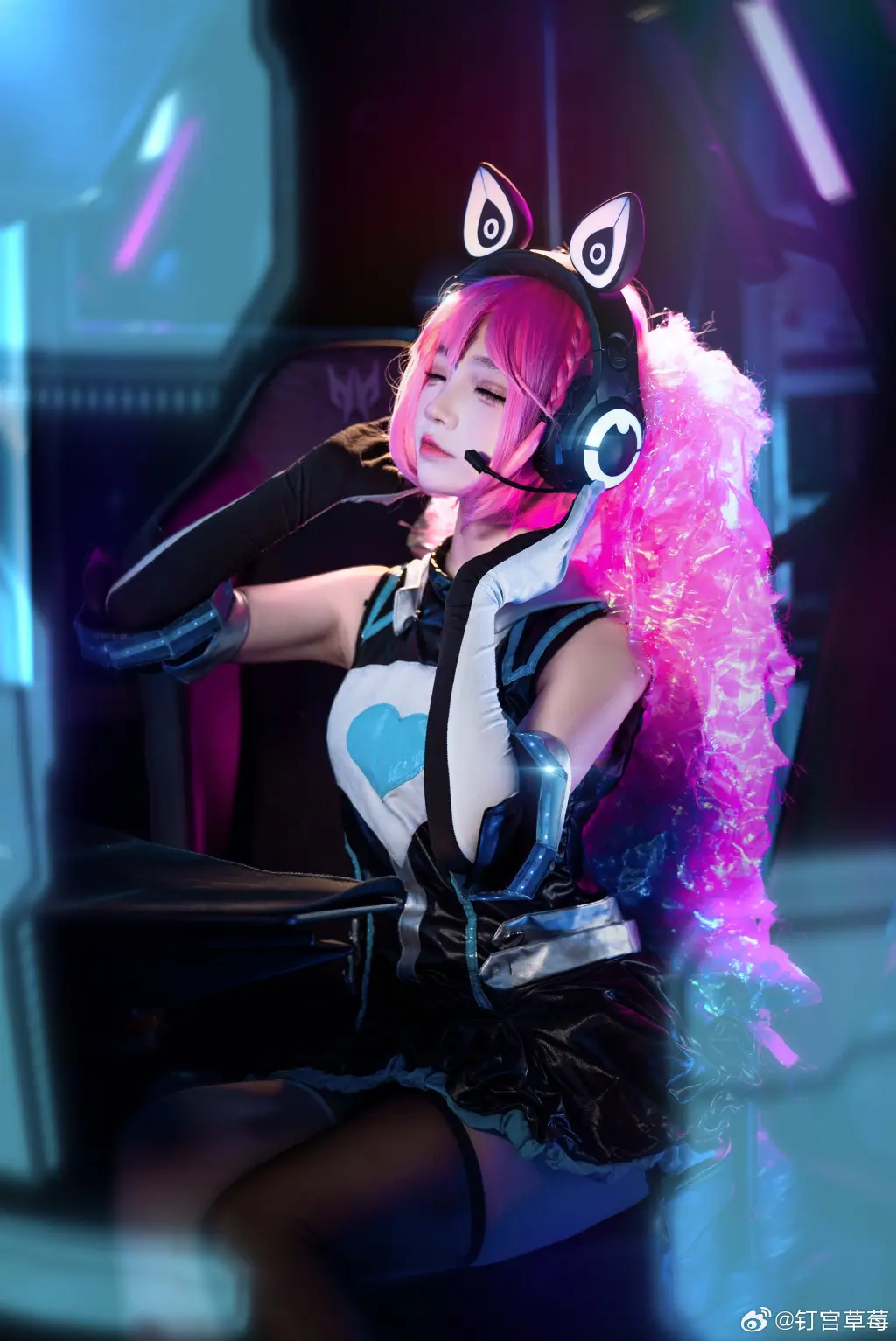 COSPLAY 系统宕机的话，重启就好啦！随时保持出发的勇气！ 王者荣耀 安琪拉cos@钉宫草莓 COSPLAY-第6张