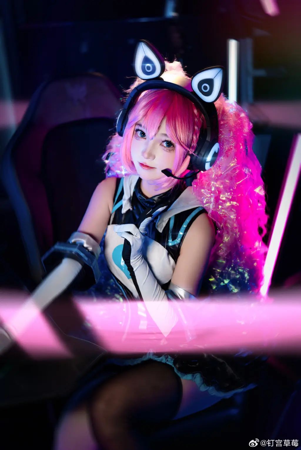 COSPLAY 系统宕机的话，重启就好啦！随时保持出发的勇气！ 王者荣耀 安琪拉cos@钉宫草莓 COSPLAY-第7张