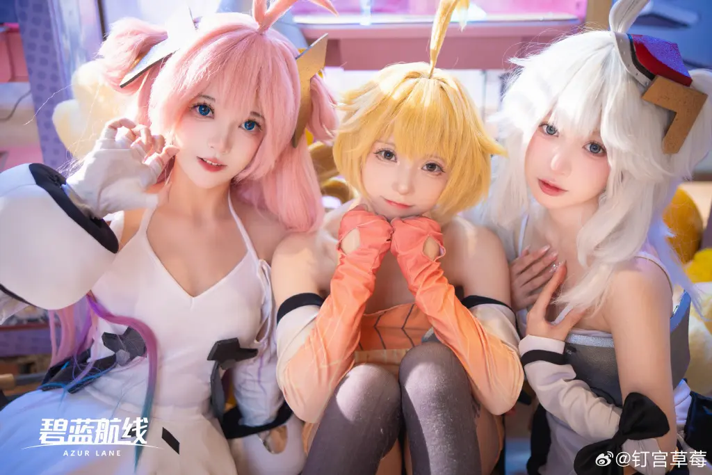 cosplay 指挥官～欢迎回港！碧蓝航线@钉宫草莓 COSPLAY-第3张
