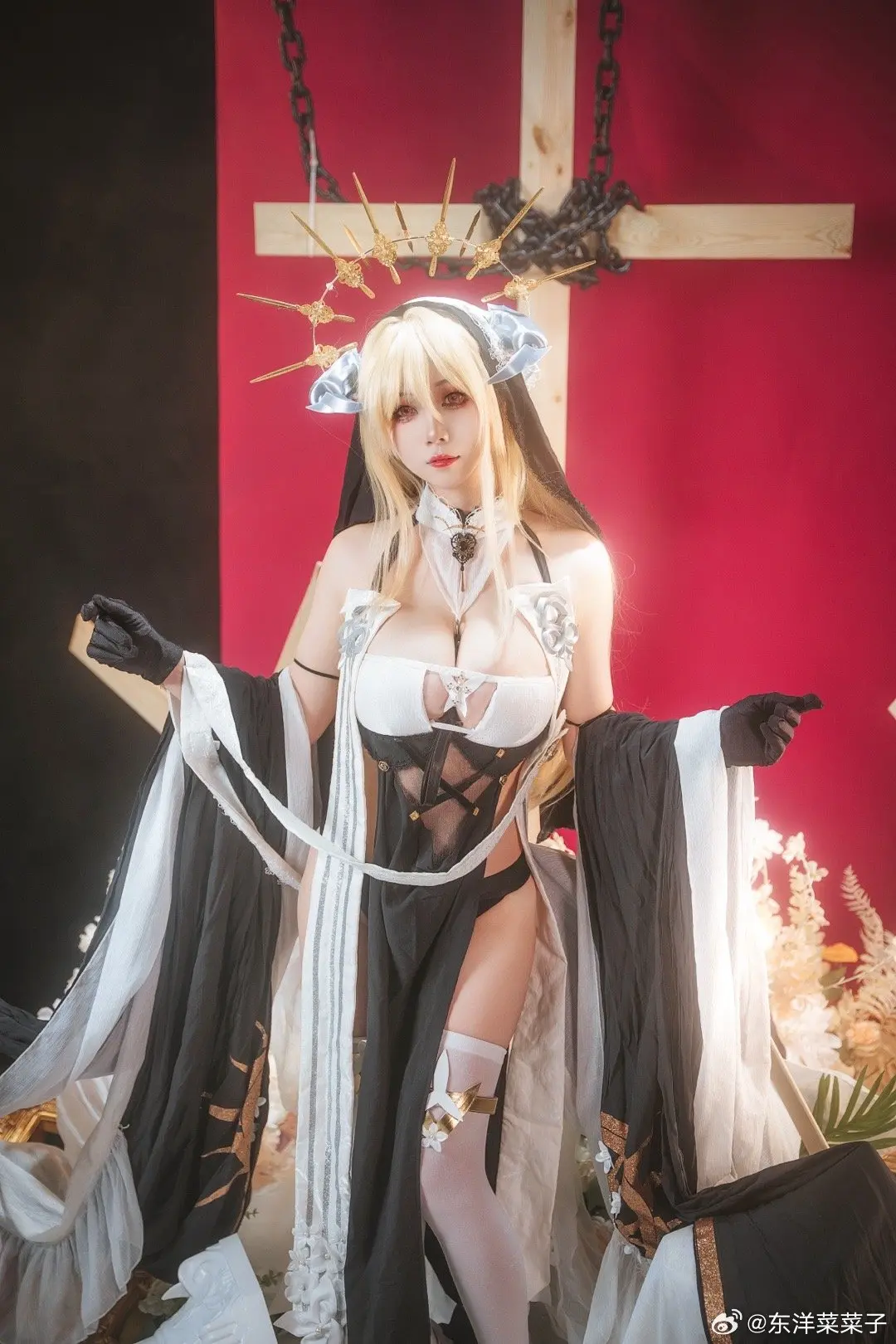 COSPLAY 愿您今日也能得到祝福 碧蓝航线怨仇cos@修修猫ww COSPLAY-第3张