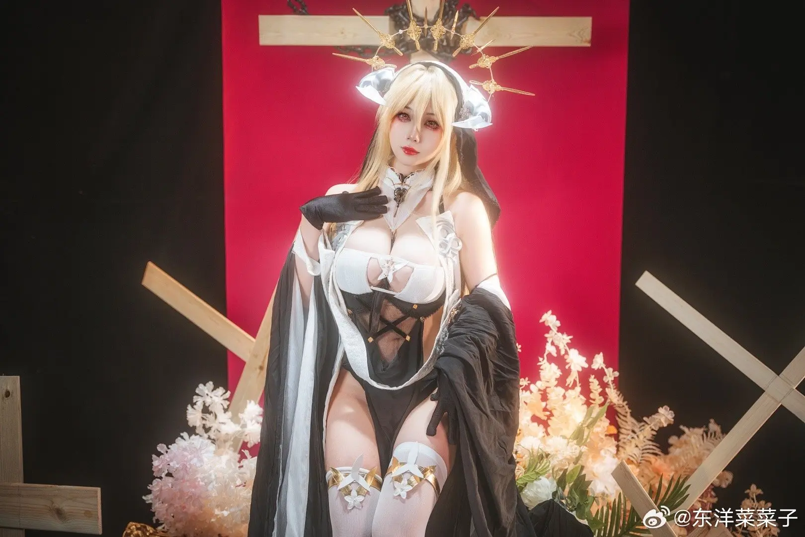 COSPLAY 愿您今日也能得到祝福 碧蓝航线怨仇cos@修修猫ww COSPLAY-第6张