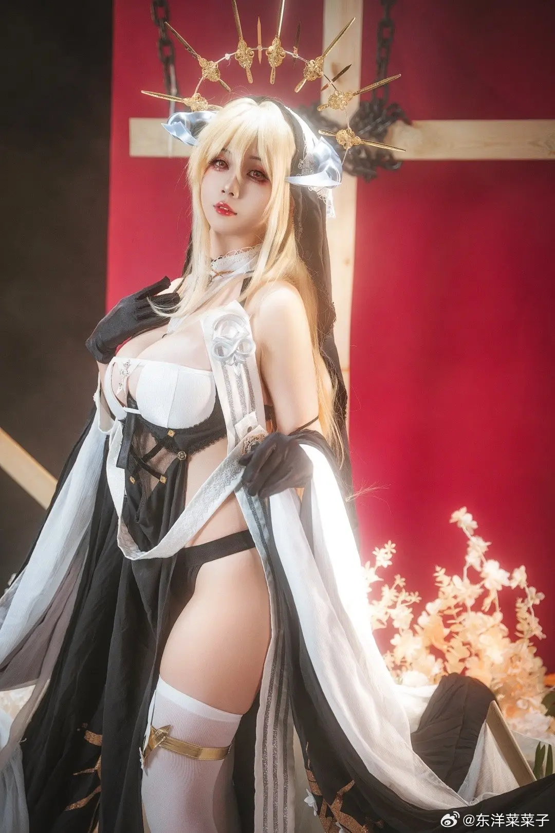 COSPLAY 愿您今日也能得到祝福 碧蓝航线怨仇cos@修修猫ww COSPLAY-第5张