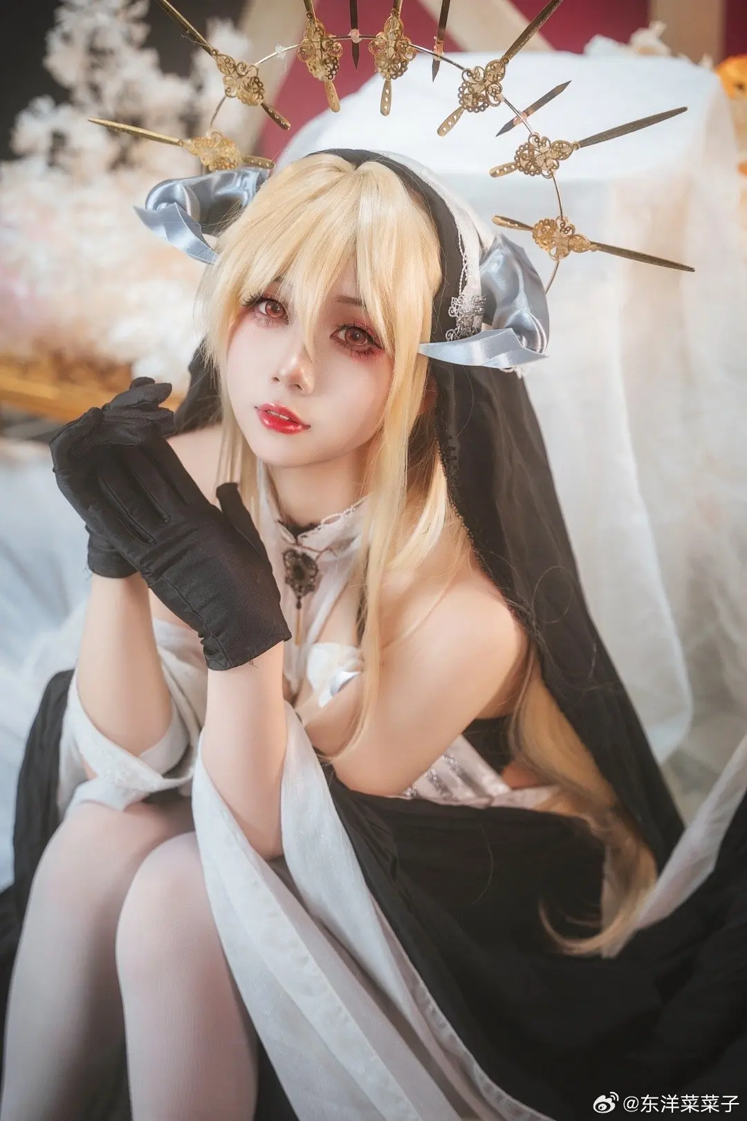 COSPLAY 愿您今日也能得到祝福 碧蓝航线怨仇cos@修修猫ww COSPLAY-第8张