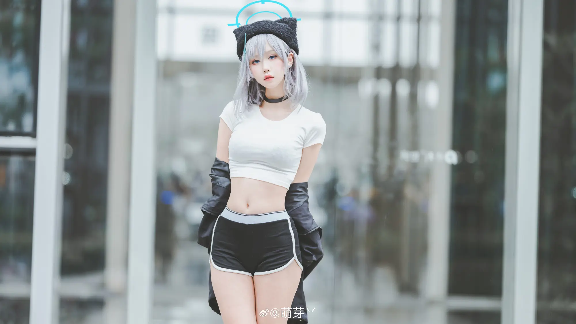 COSPLAY 这件衣服是为老师穿的 碧蓝档案 砂狼白子@萌芽丷 COSPLAY-第6张