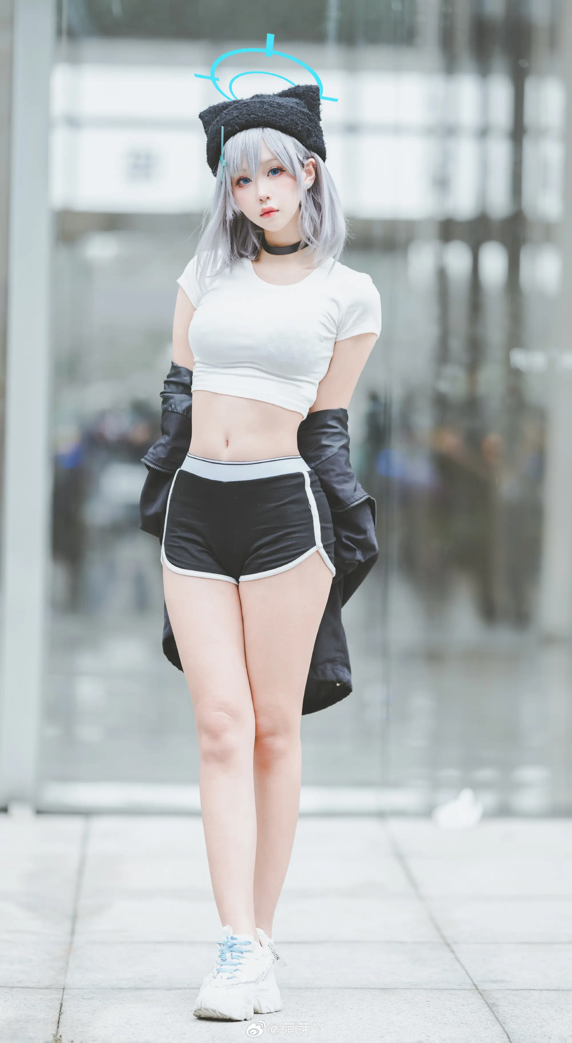 COSPLAY 这件衣服是为老师穿的 碧蓝档案 砂狼白子@萌芽丷 COSPLAY-第5张