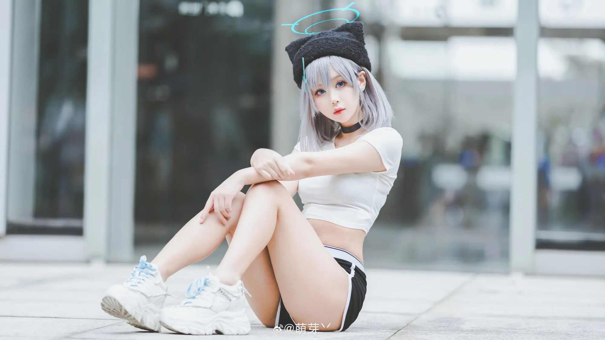 COSPLAY 这件衣服是为老师穿的 碧蓝档案 砂狼白子@萌芽丷 COSPLAY-第8张