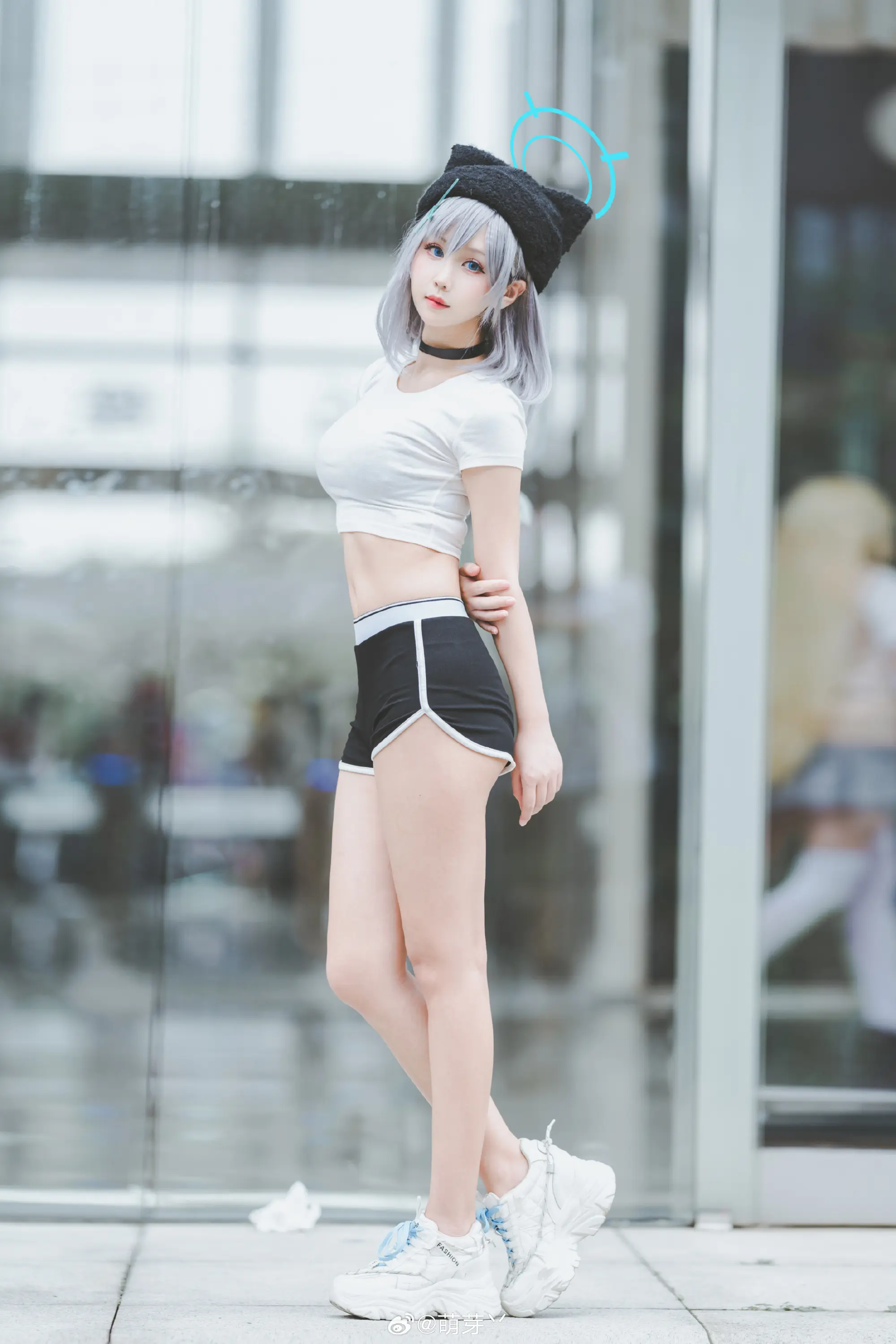 COSPLAY 这件衣服是为老师穿的 碧蓝档案 砂狼白子@萌芽丷 COSPLAY-第9张