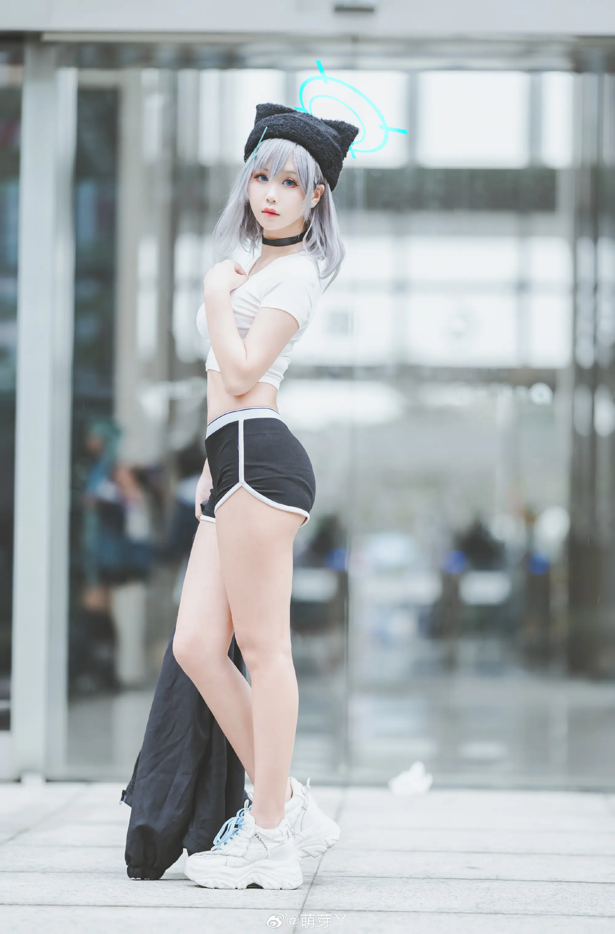 COSPLAY 这件衣服是为老师穿的 碧蓝档案 砂狼白子@萌芽丷 COSPLAY-第10张