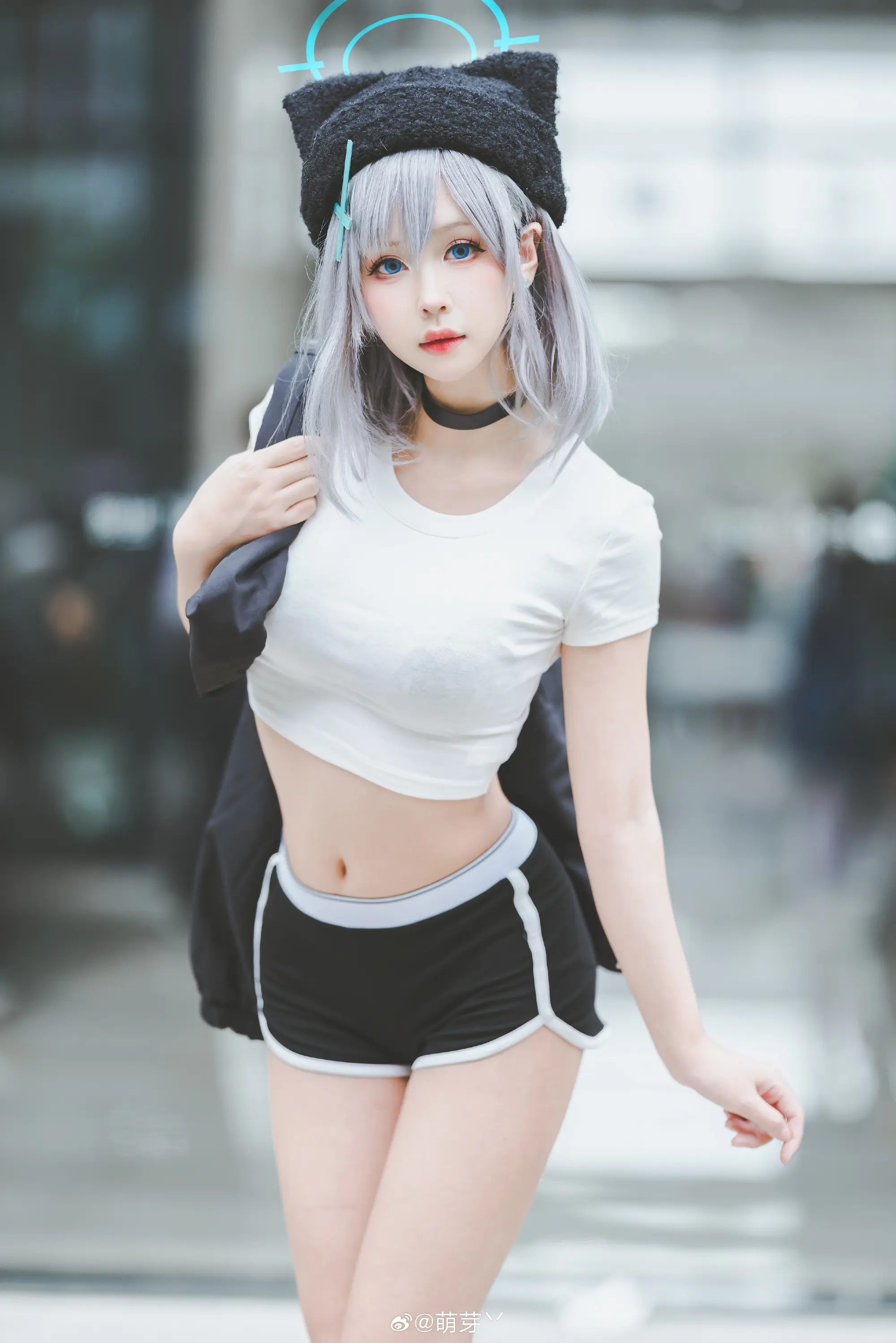 COSPLAY 这件衣服是为老师穿的 碧蓝档案 砂狼白子@萌芽丷 COSPLAY-第11张