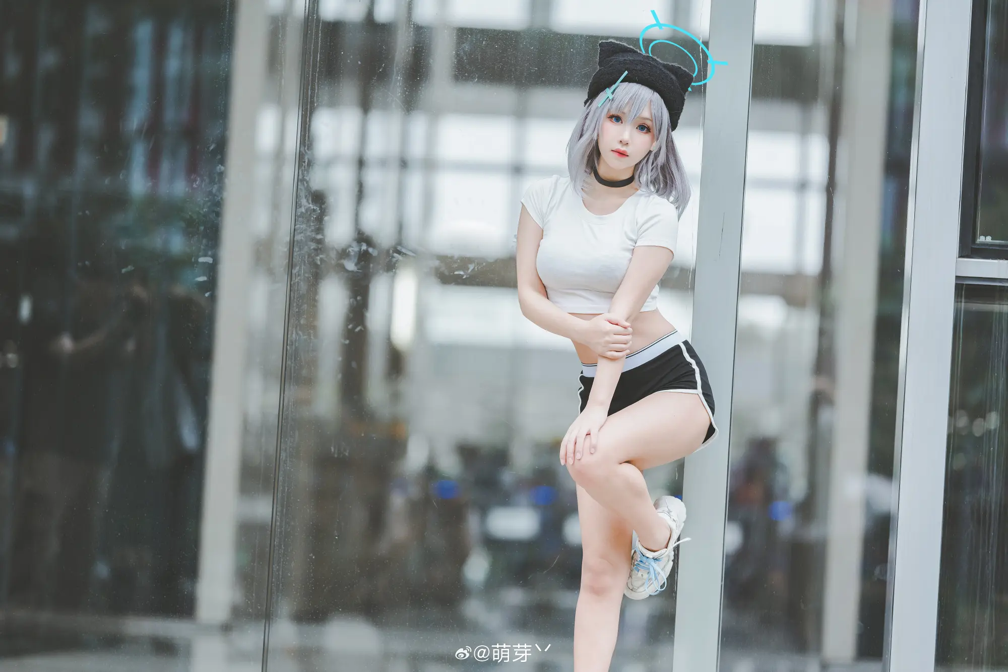 COSPLAY 这件衣服是为老师穿的 碧蓝档案 砂狼白子@萌芽丷 COSPLAY-第12张