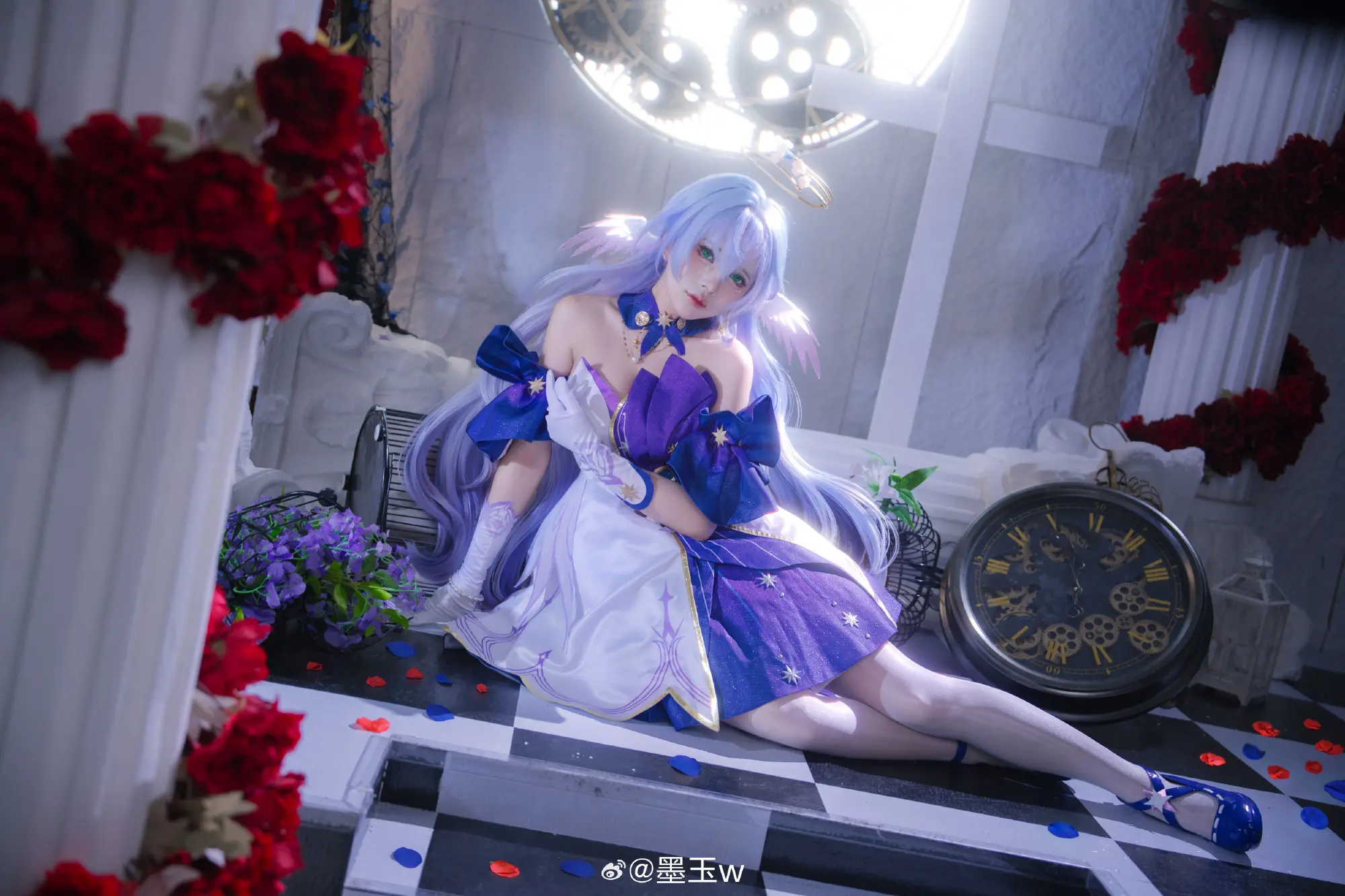 COSPLAY 🎼世界纷纷扰扰，歌声缝缝补补🎼 崩坏：星穹铁道 知更鸟@墨玉w-公众号小姨ai