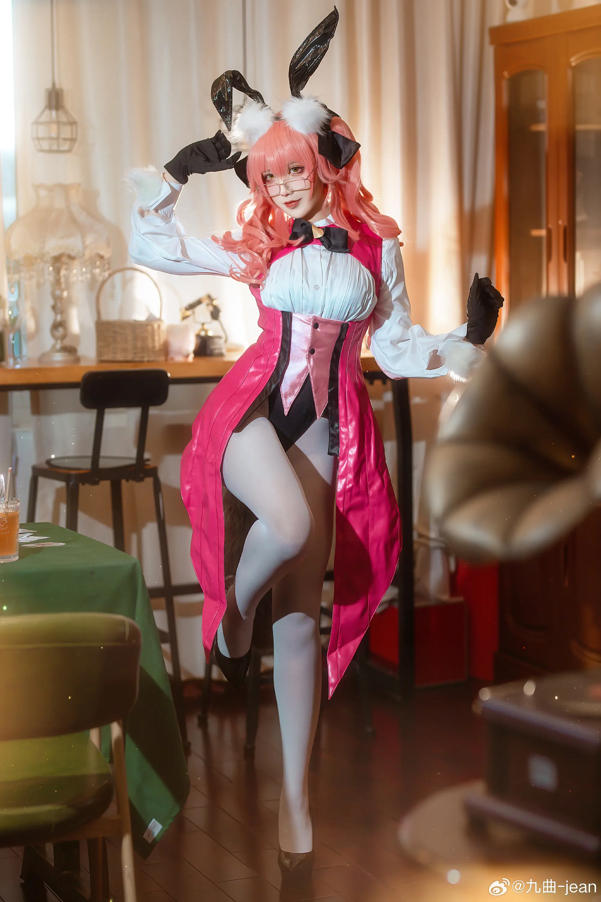 cosplay fgo 光之高扬斯卡娅 玉藻前cos@九曲-jean-公众号小姨ai