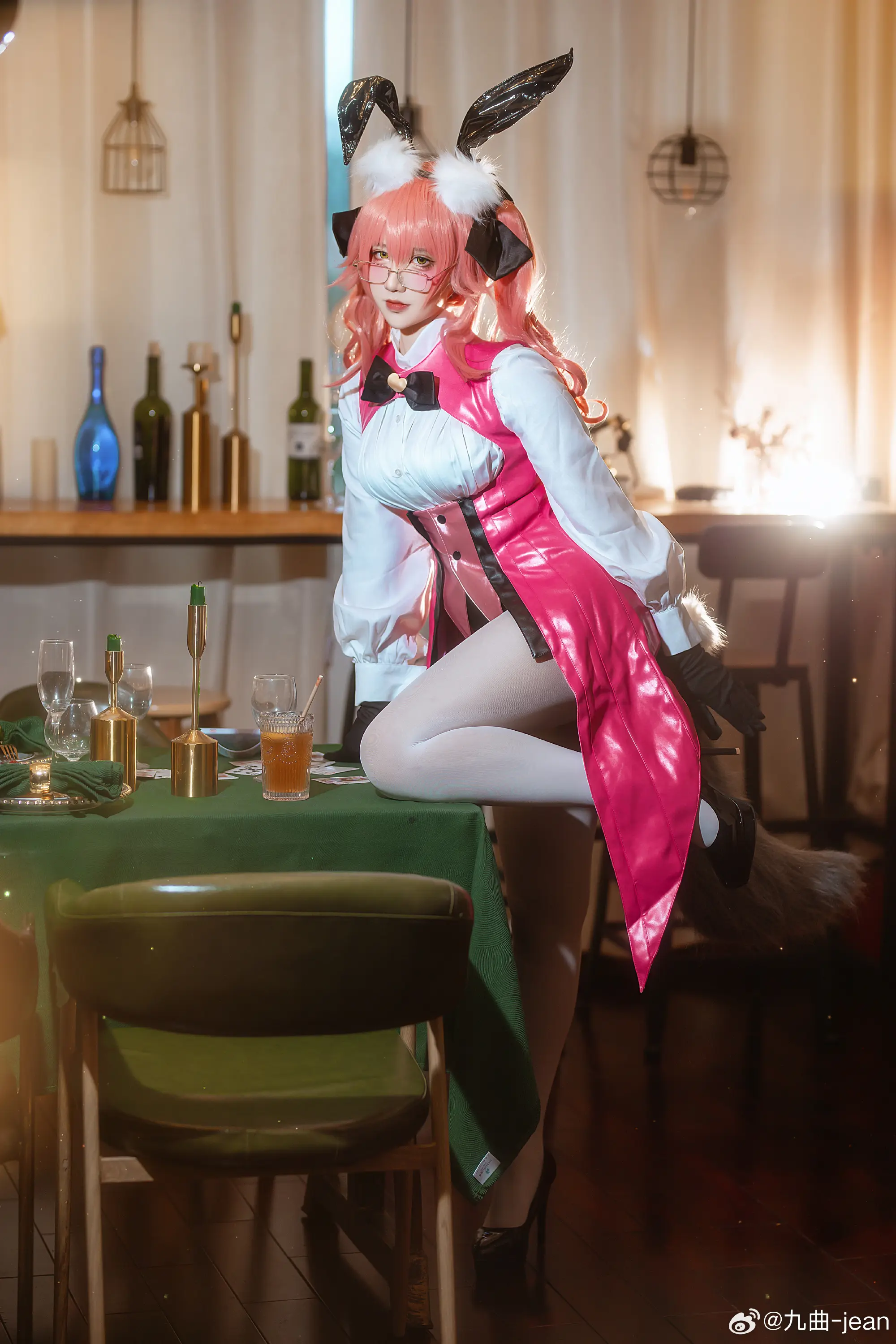cosplay fgo 光之高扬斯卡娅 玉藻前cos@九曲-jean COSPLAY-第3张
