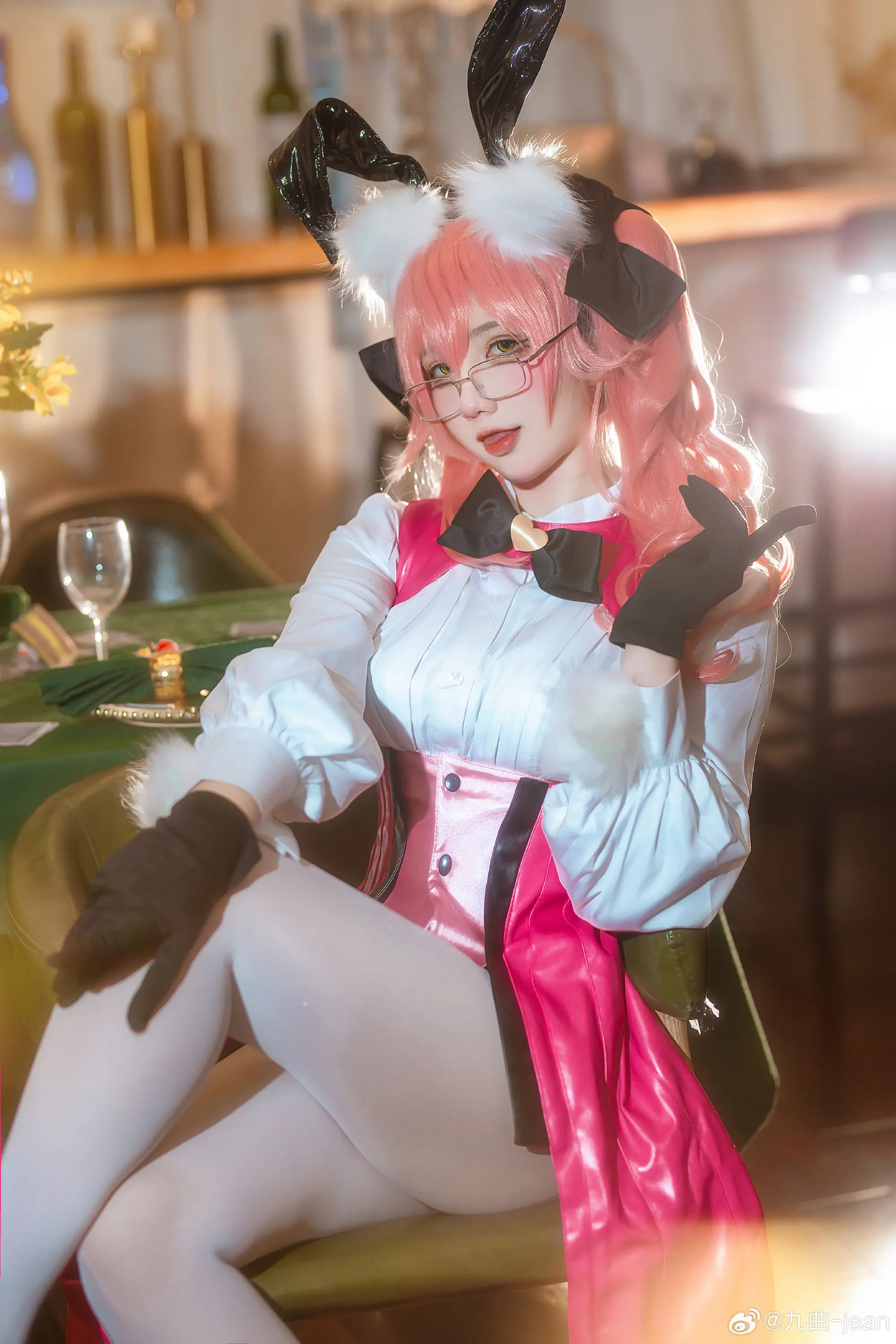 cosplay fgo 光之高扬斯卡娅 玉藻前cos@九曲-jean COSPLAY-第6张