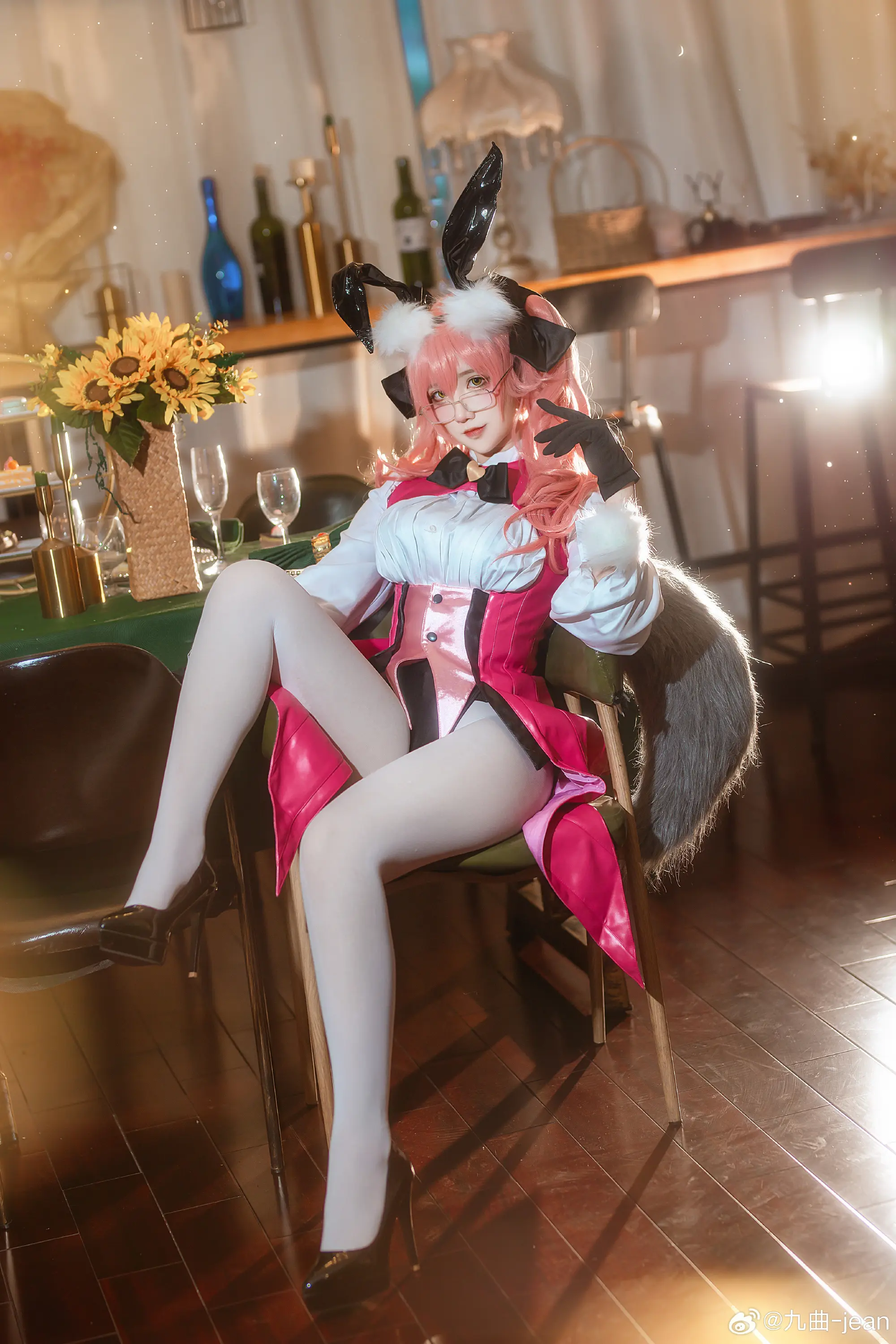 cosplay fgo 光之高扬斯卡娅 玉藻前cos@九曲-jean COSPLAY-第4张