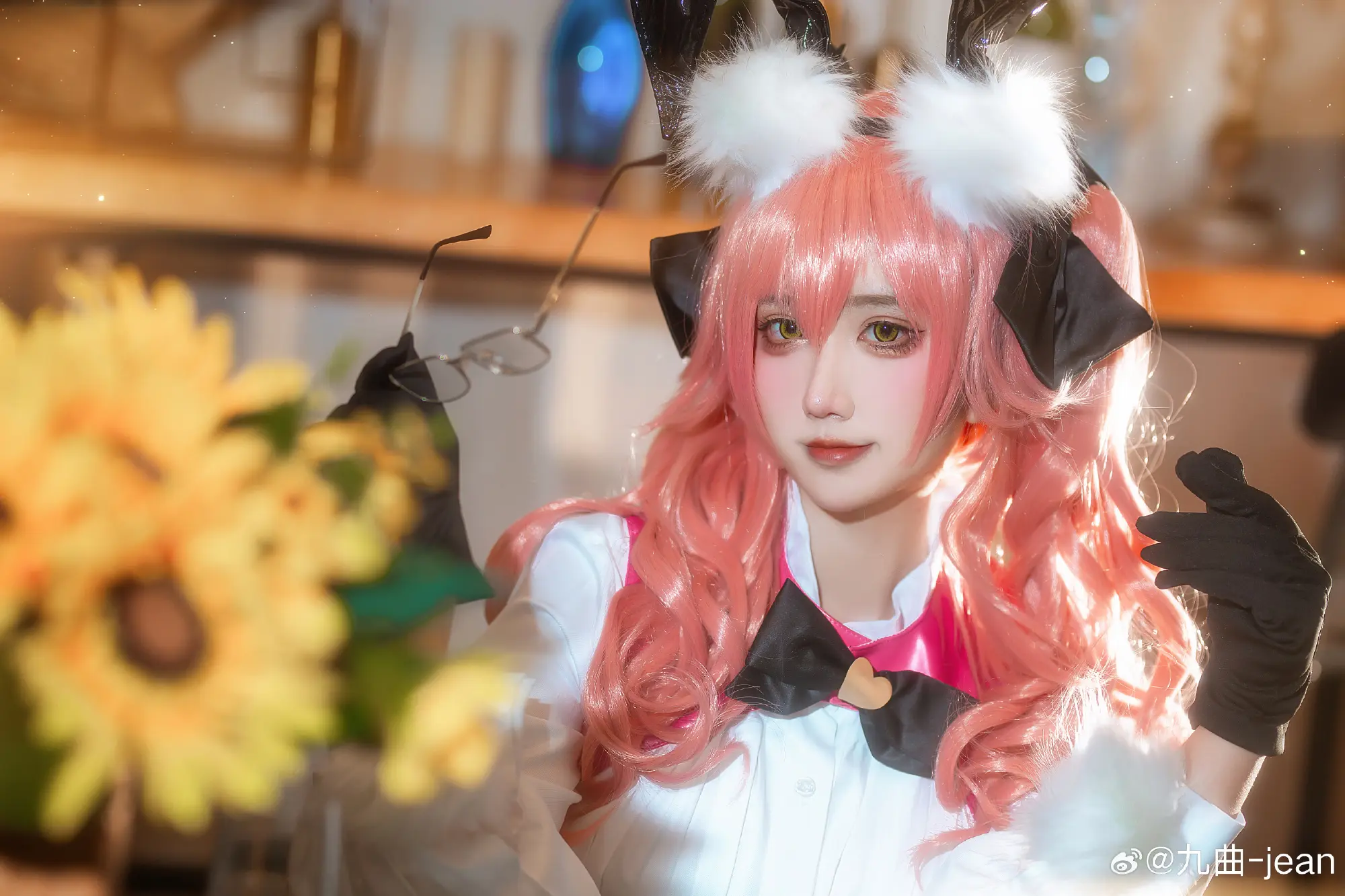 cosplay fgo 光之高扬斯卡娅 玉藻前cos@九曲-jean COSPLAY-第5张
