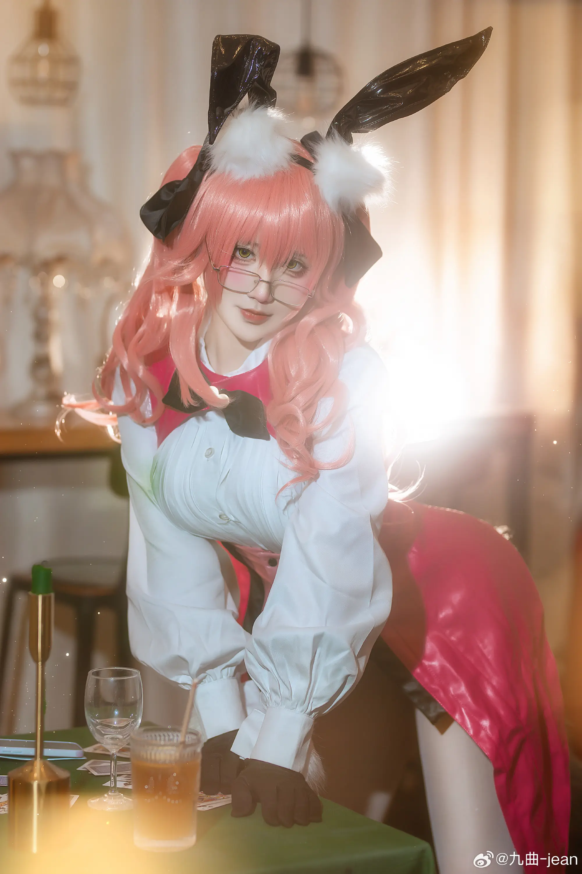 cosplay fgo 光之高扬斯卡娅 玉藻前cos@九曲-jean COSPLAY-第8张