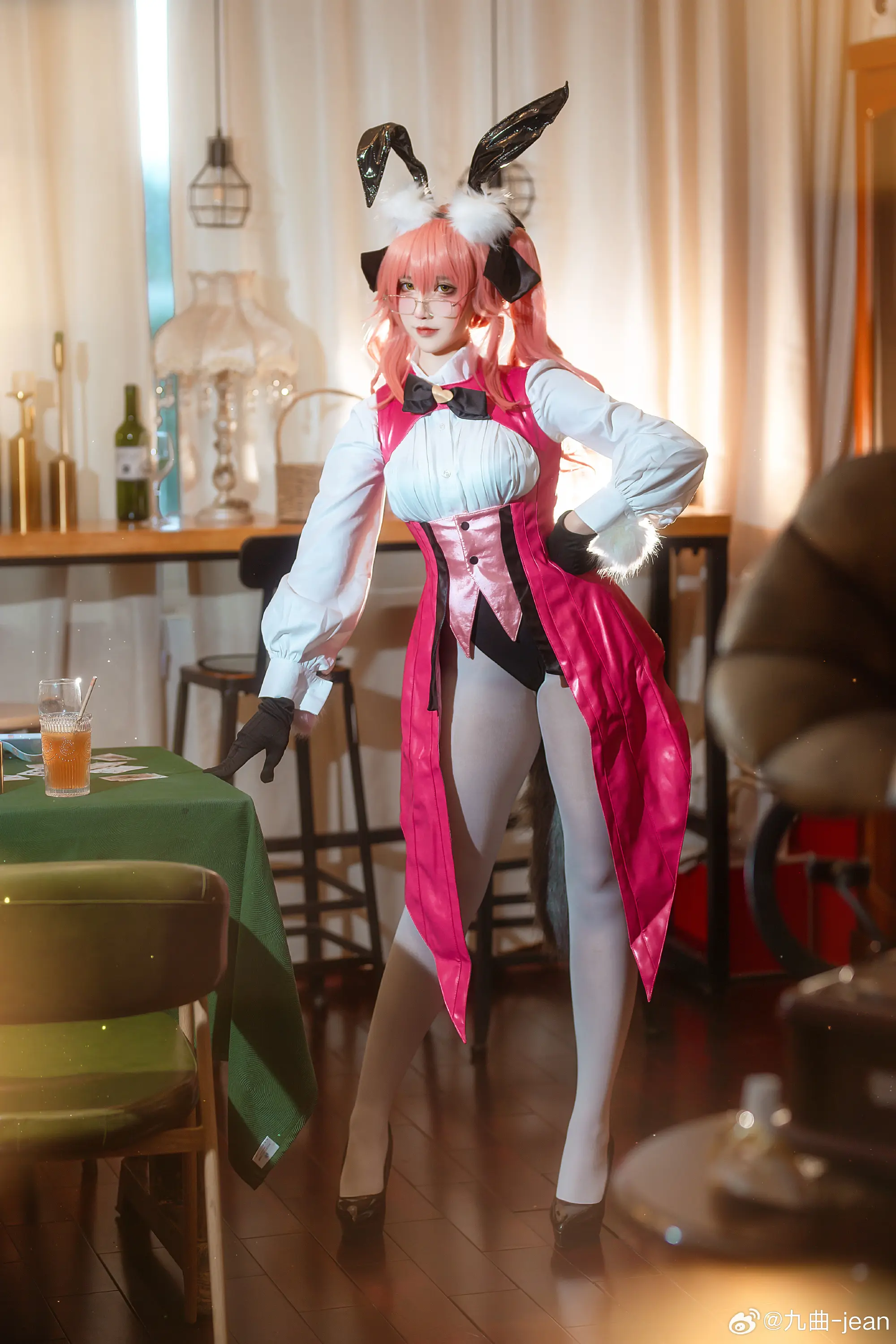 cosplay fgo 光之高扬斯卡娅 玉藻前cos@九曲-jean COSPLAY-第2张