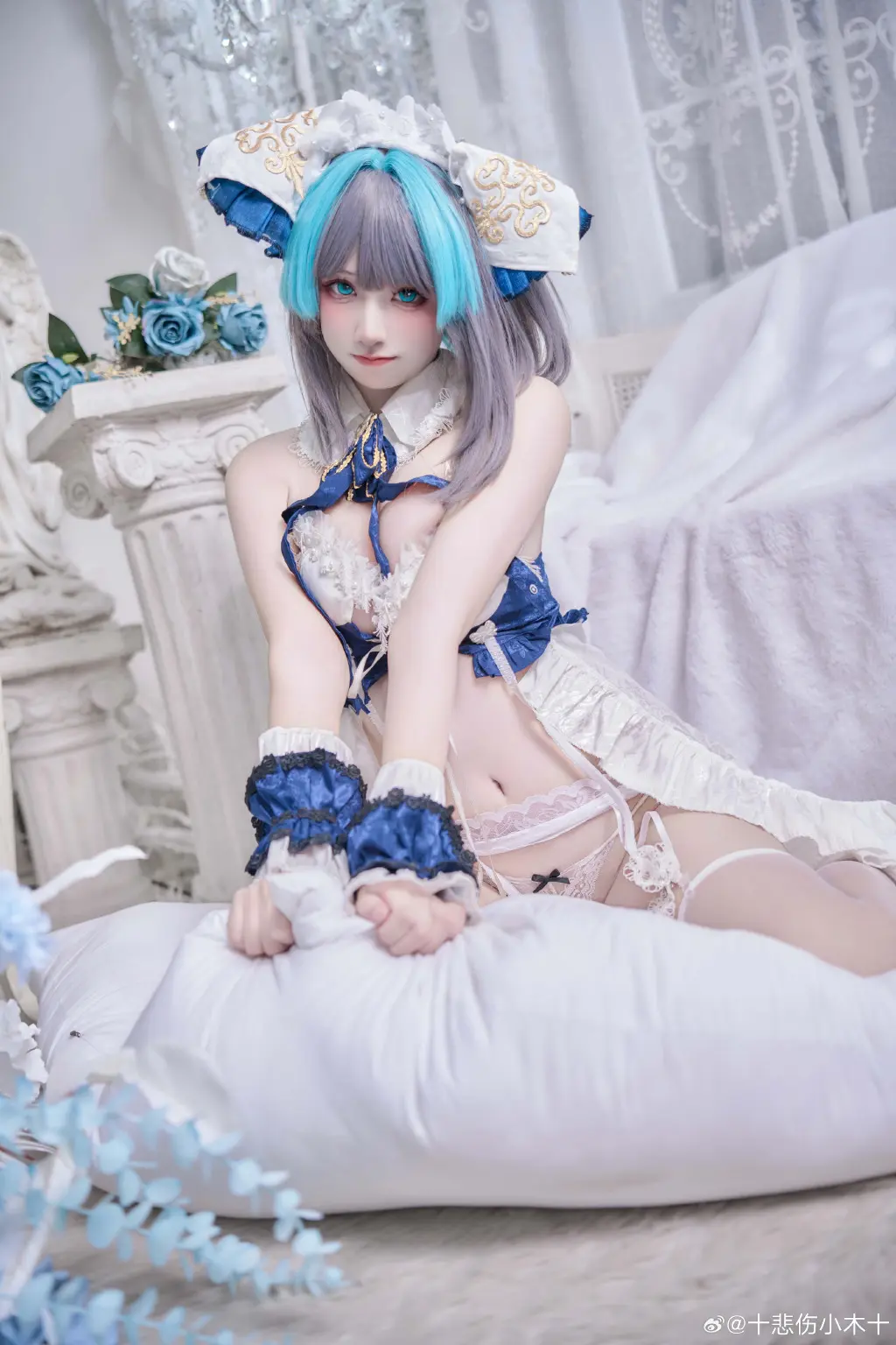 COSPLAY 碧蓝航线 柴郡睡衣cos@十悲伤小木十 COSPLAY-第5张