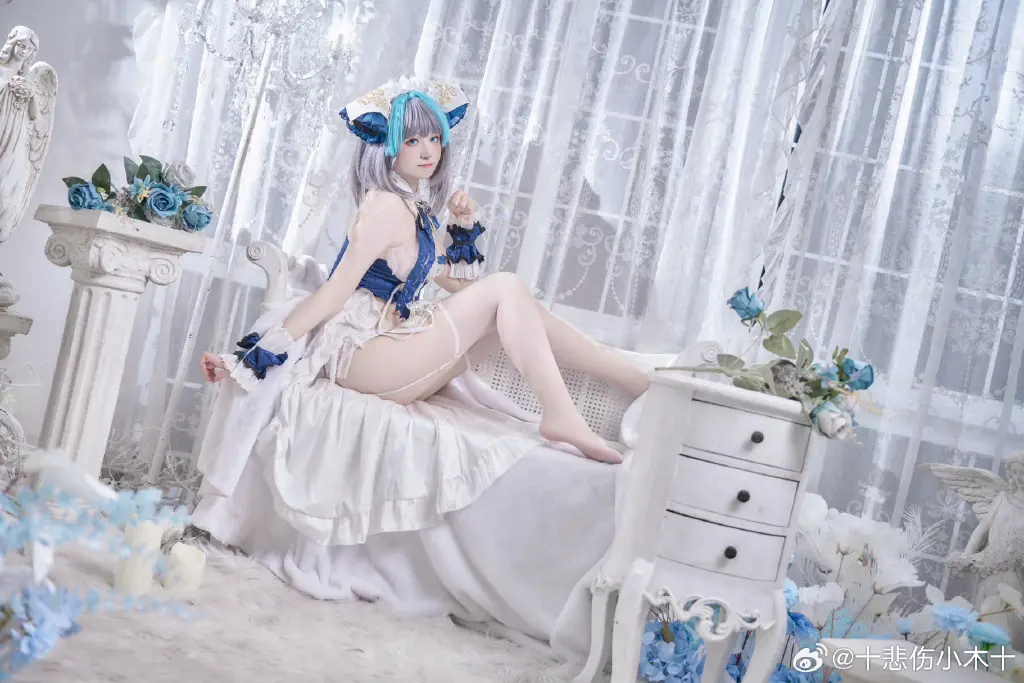 COSPLAY 碧蓝航线 柴郡睡衣cos@十悲伤小木十 COSPLAY-第10张