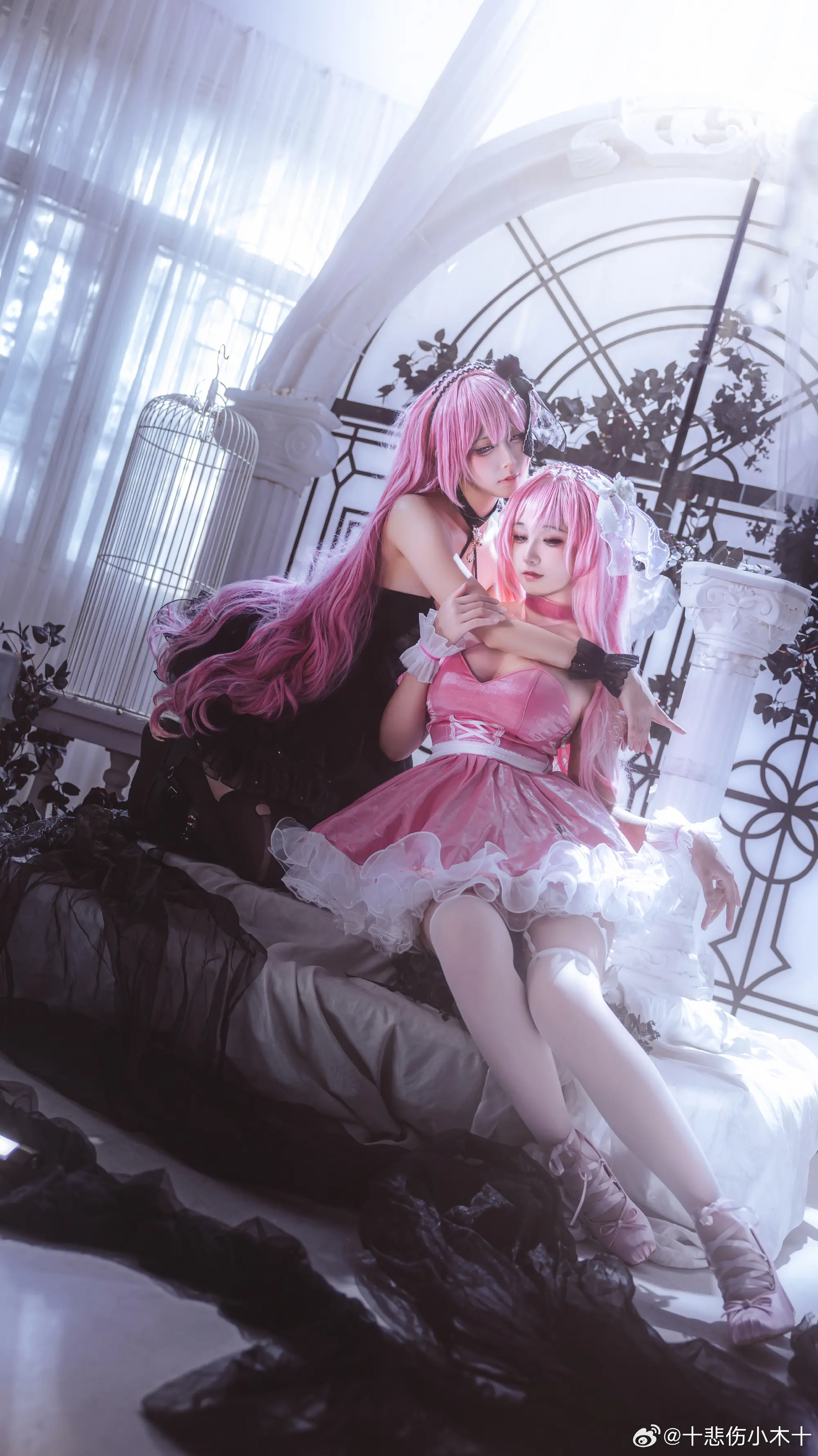COSPLAY 桃乐丝「黎明派对 怀旧 」 Nikke:胜利女神 粉桃@十悲伤小木十 COSPLAY-第13张