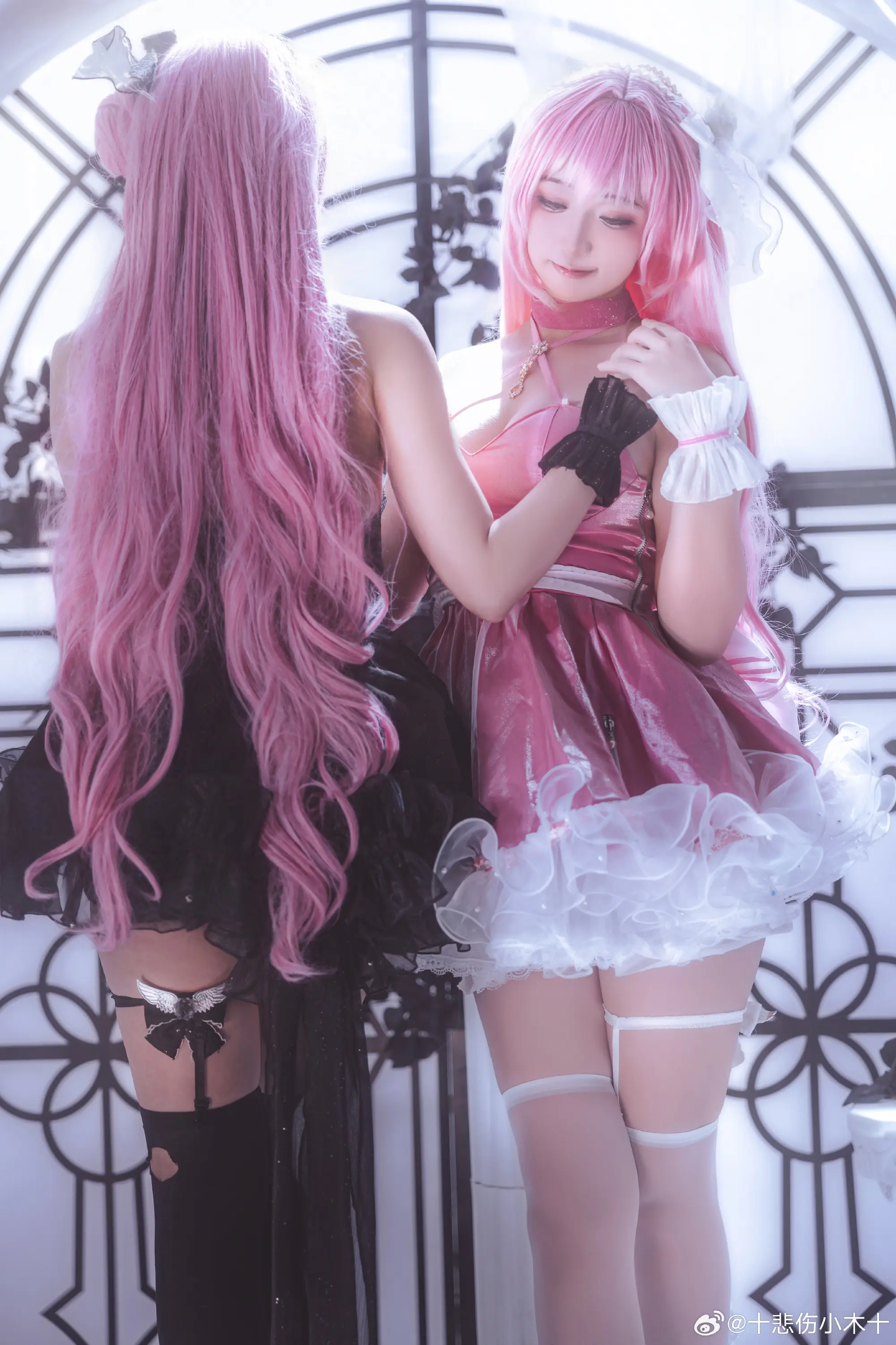 COSPLAY 桃乐丝「黎明派对 怀旧 」 Nikke:胜利女神 粉桃@十悲伤小木十 COSPLAY-第6张