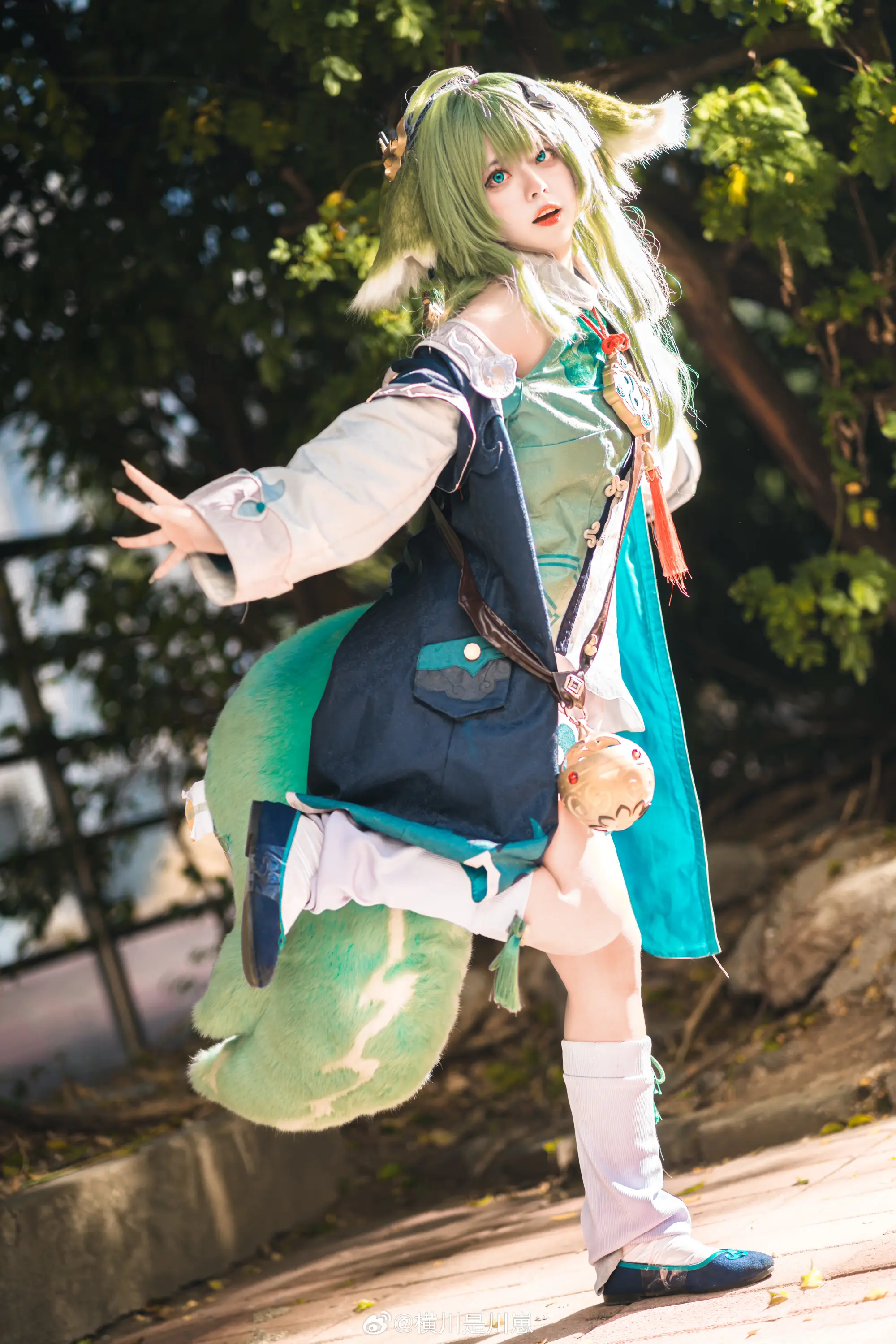 COSPLAY 你…你好，我叫藿藿，是十王司的判官 崩坏星穹铁道 藿藿@横川是川崽 COSPLAY-第9张