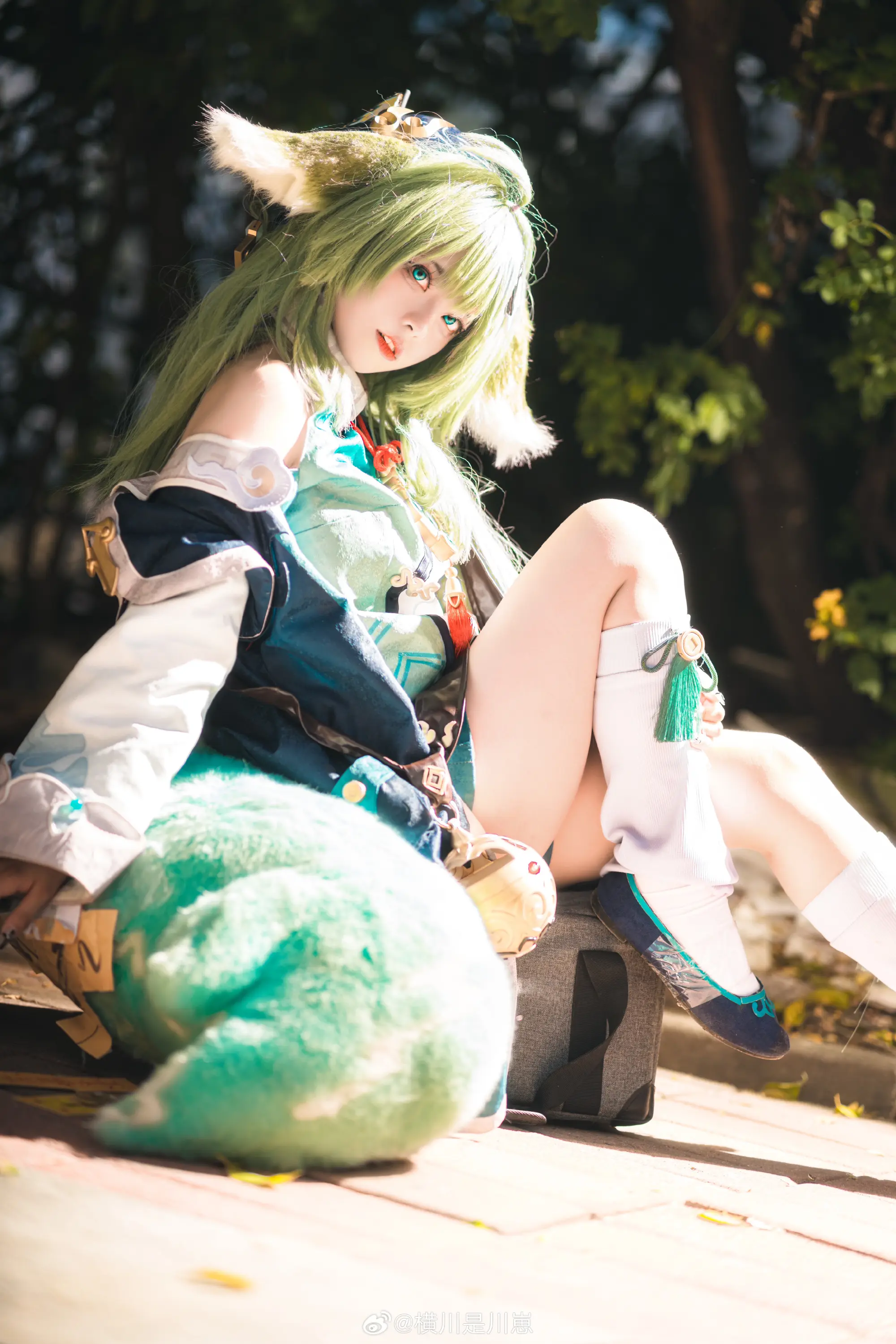 COSPLAY 你…你好，我叫藿藿，是十王司的判官 崩坏星穹铁道 藿藿@横川是川崽 COSPLAY-第3张