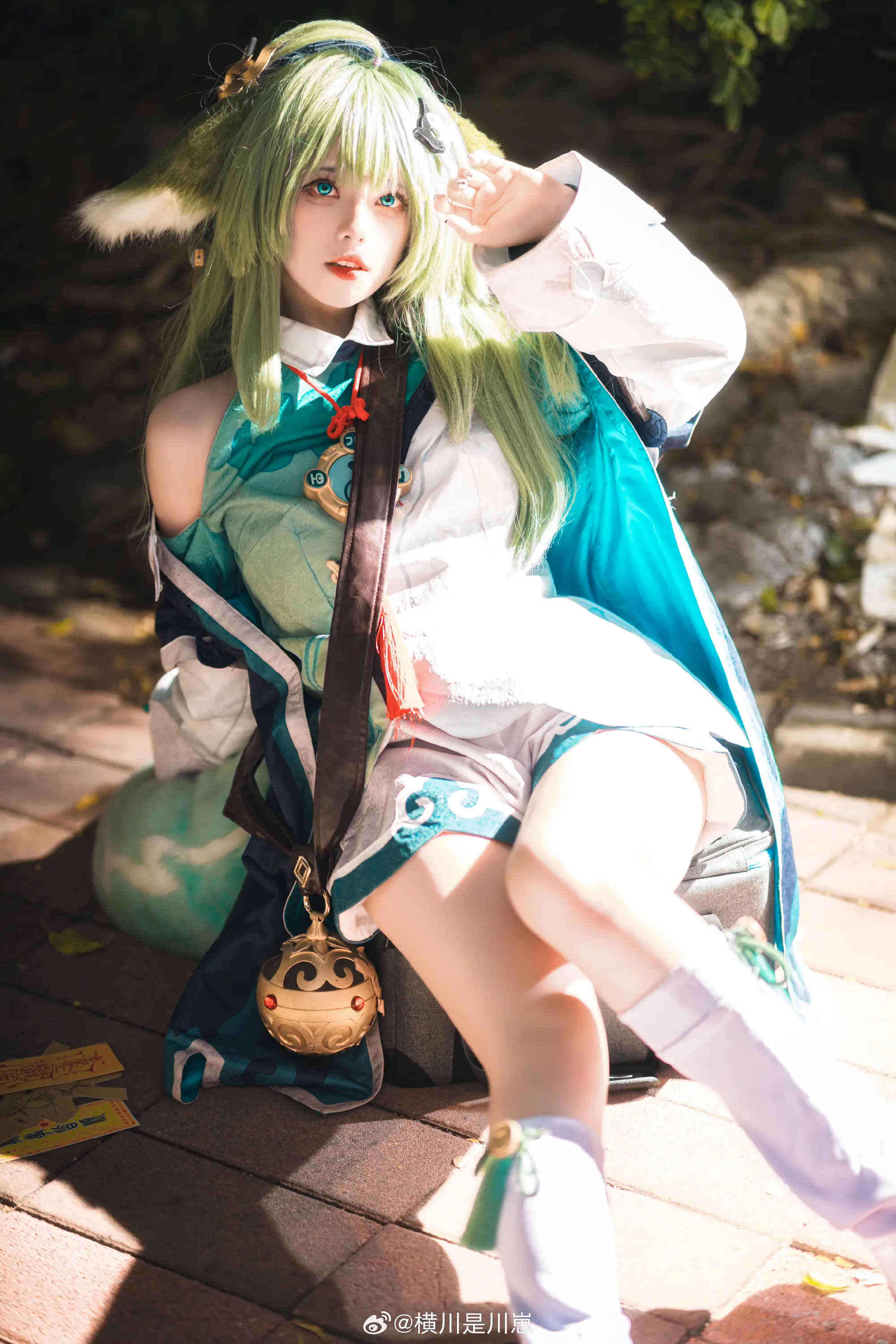 COSPLAY 你…你好，我叫藿藿，是十王司的判官 崩坏星穹铁道 藿藿@横川是川崽 COSPLAY-第5张