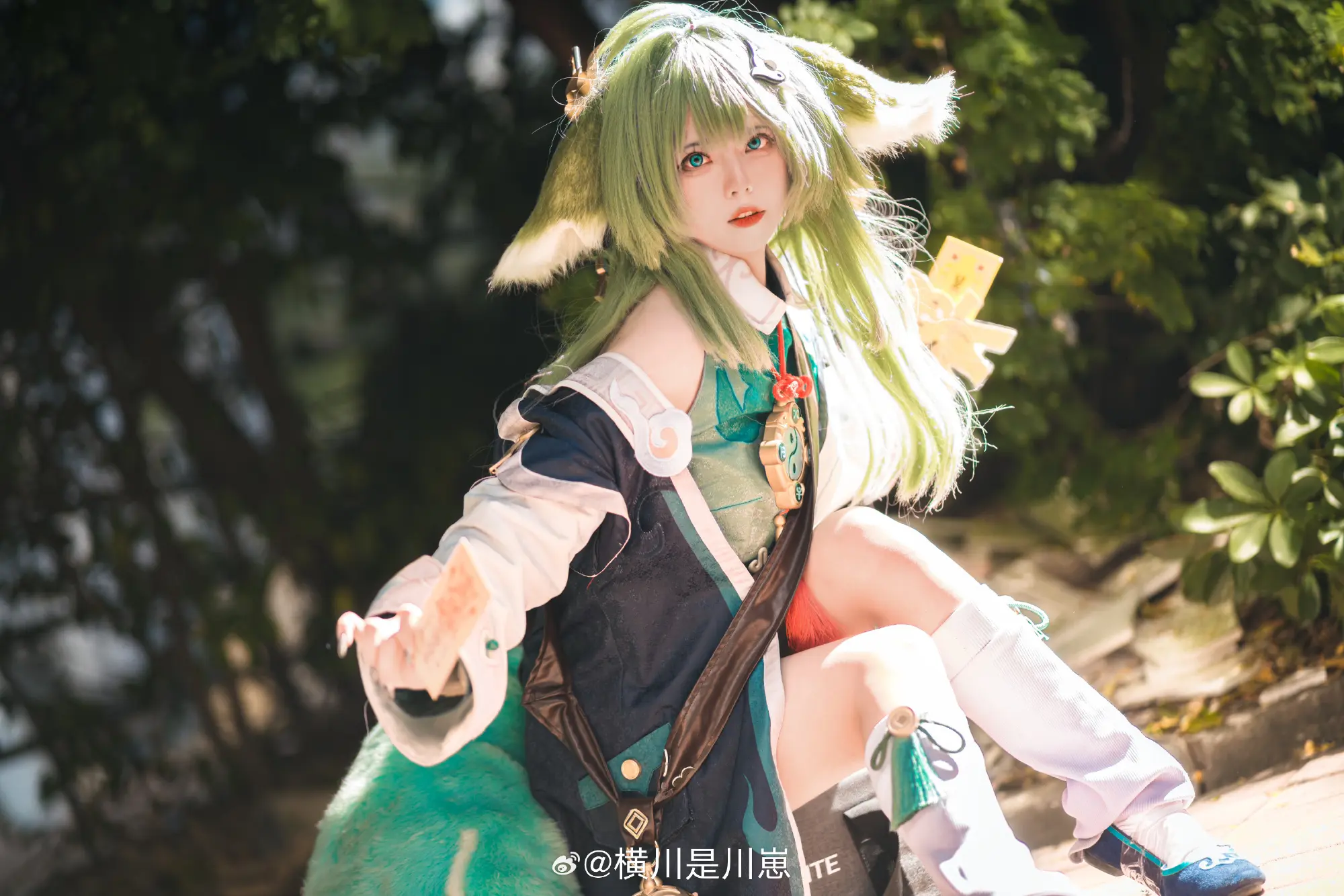 COSPLAY 你…你好，我叫藿藿，是十王司的判官 崩坏星穹铁道 藿藿@横川是川崽 COSPLAY-第6张