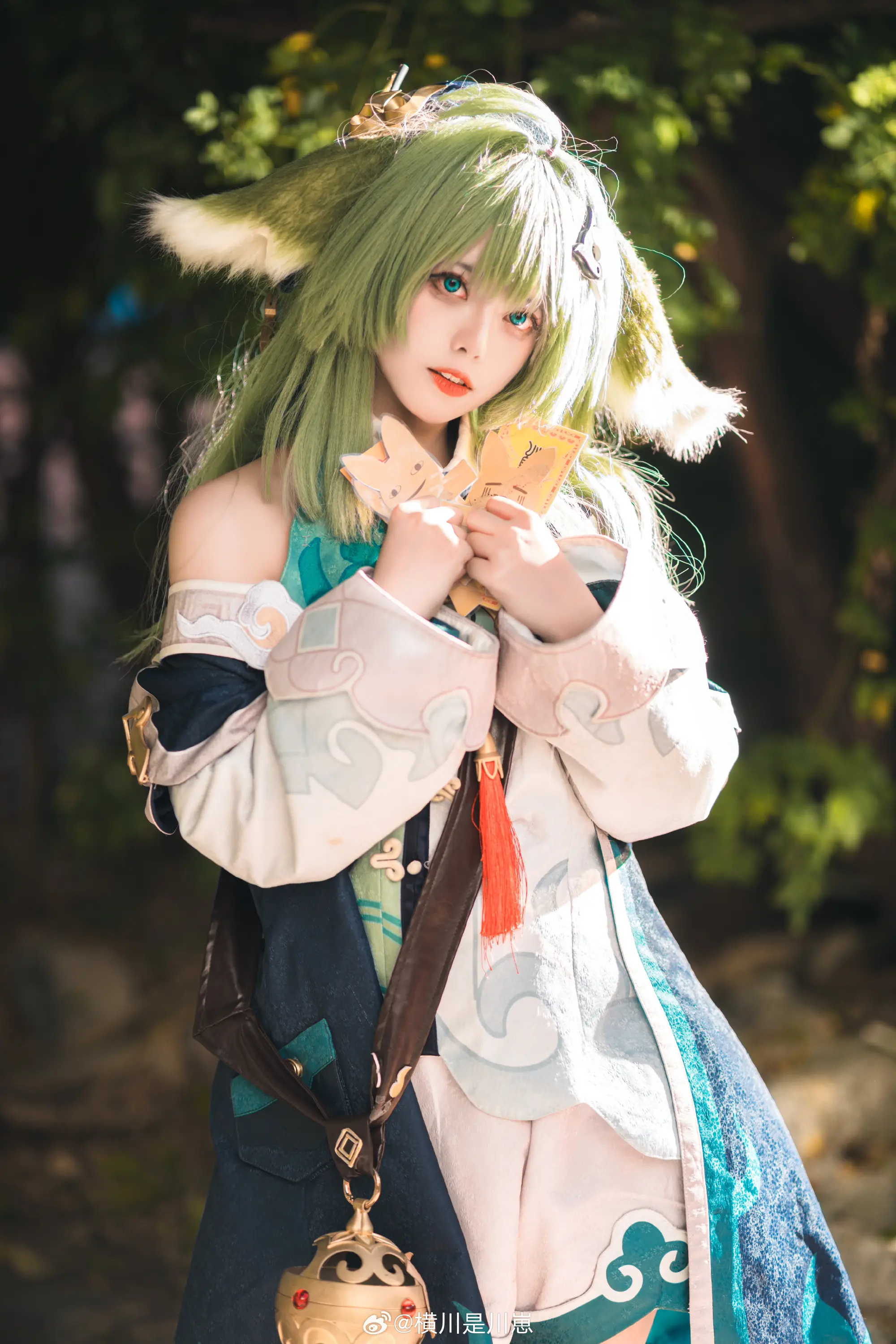 COSPLAY 你…你好，我叫藿藿，是十王司的判官 崩坏星穹铁道 藿藿@横川是川崽-公众号小姨ai