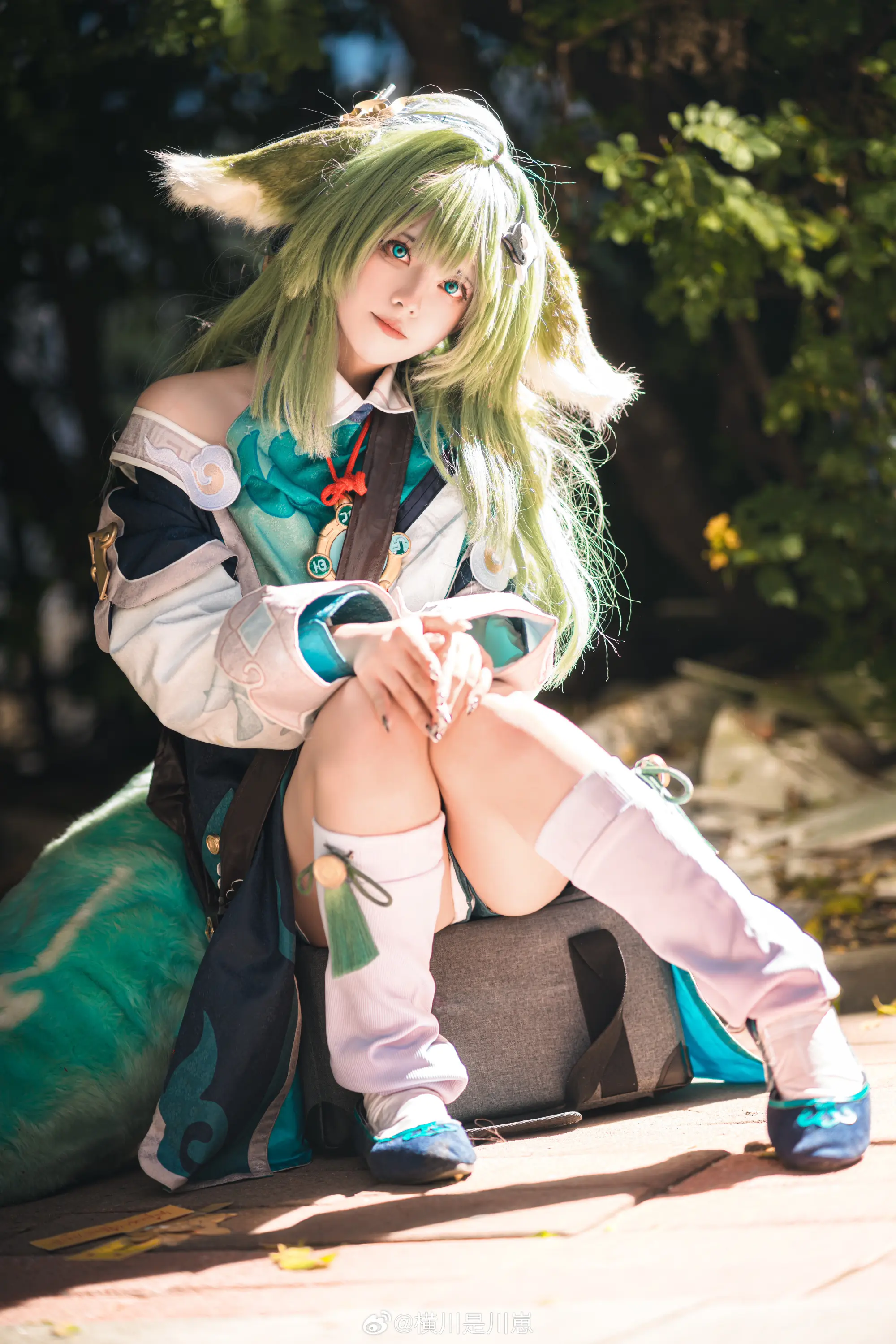 COSPLAY 你…你好，我叫藿藿，是十王司的判官 崩坏星穹铁道 藿藿@横川是川崽 COSPLAY-第2张