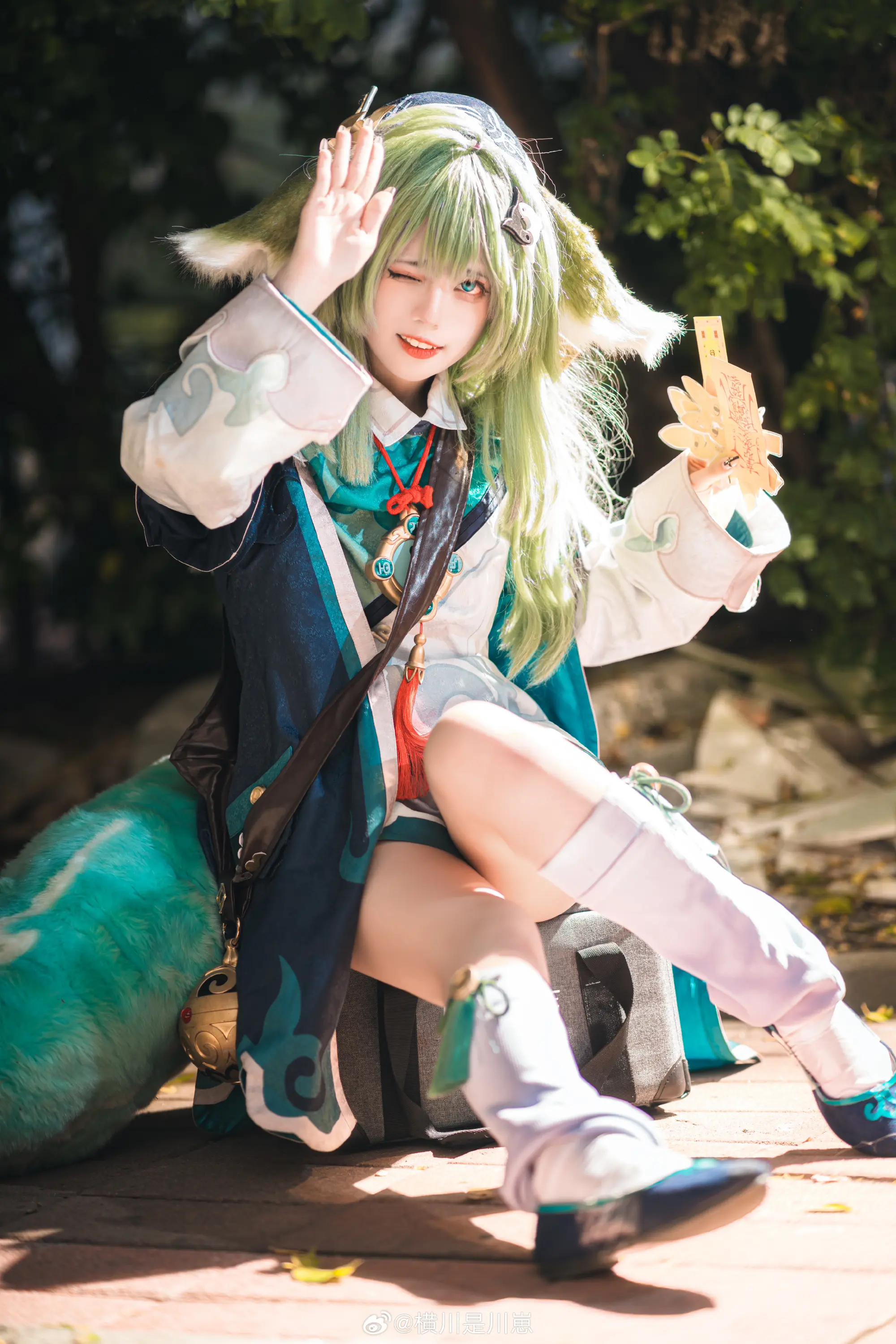 COSPLAY 你…你好，我叫藿藿，是十王司的判官 崩坏星穹铁道 藿藿@横川是川崽 COSPLAY-第10张