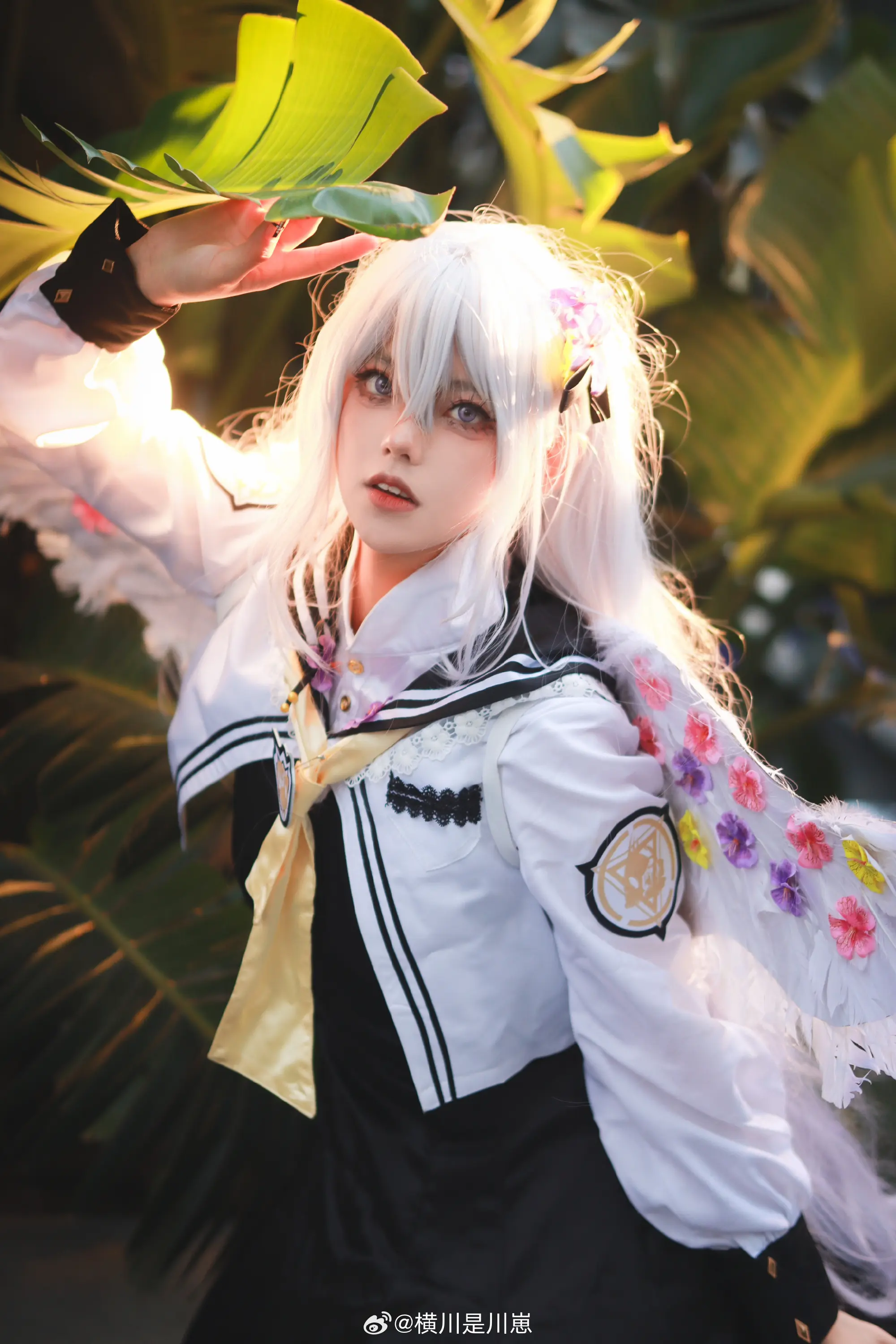 COSPLAY 嗯。这样我就能回应老师的期待了。 蔚蓝档案 白洲梓@横川是川崽 COSPLAY-第2张