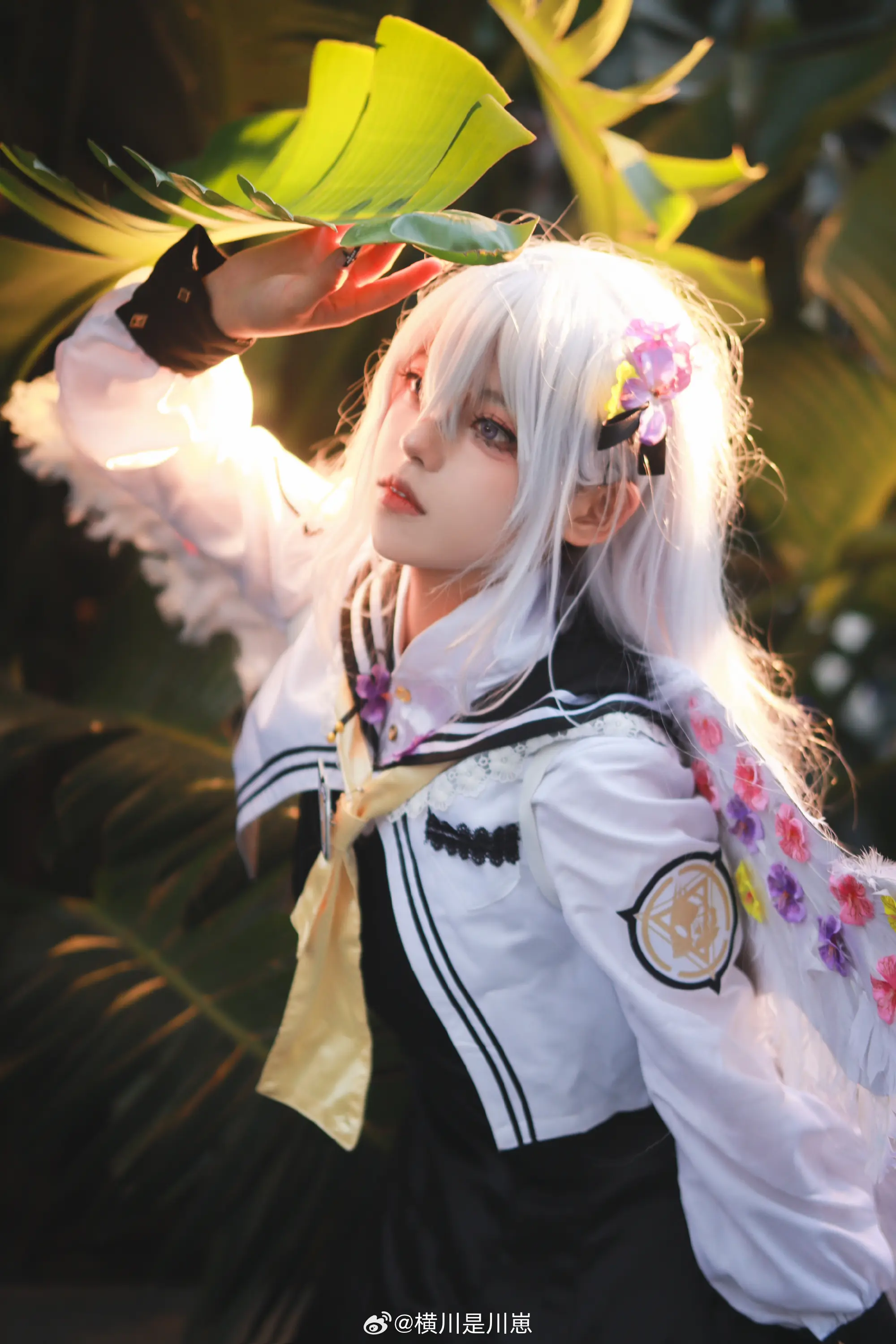 COSPLAY 嗯。这样我就能回应老师的期待了。 蔚蓝档案 白洲梓@横川是川崽-公众号小姨ai