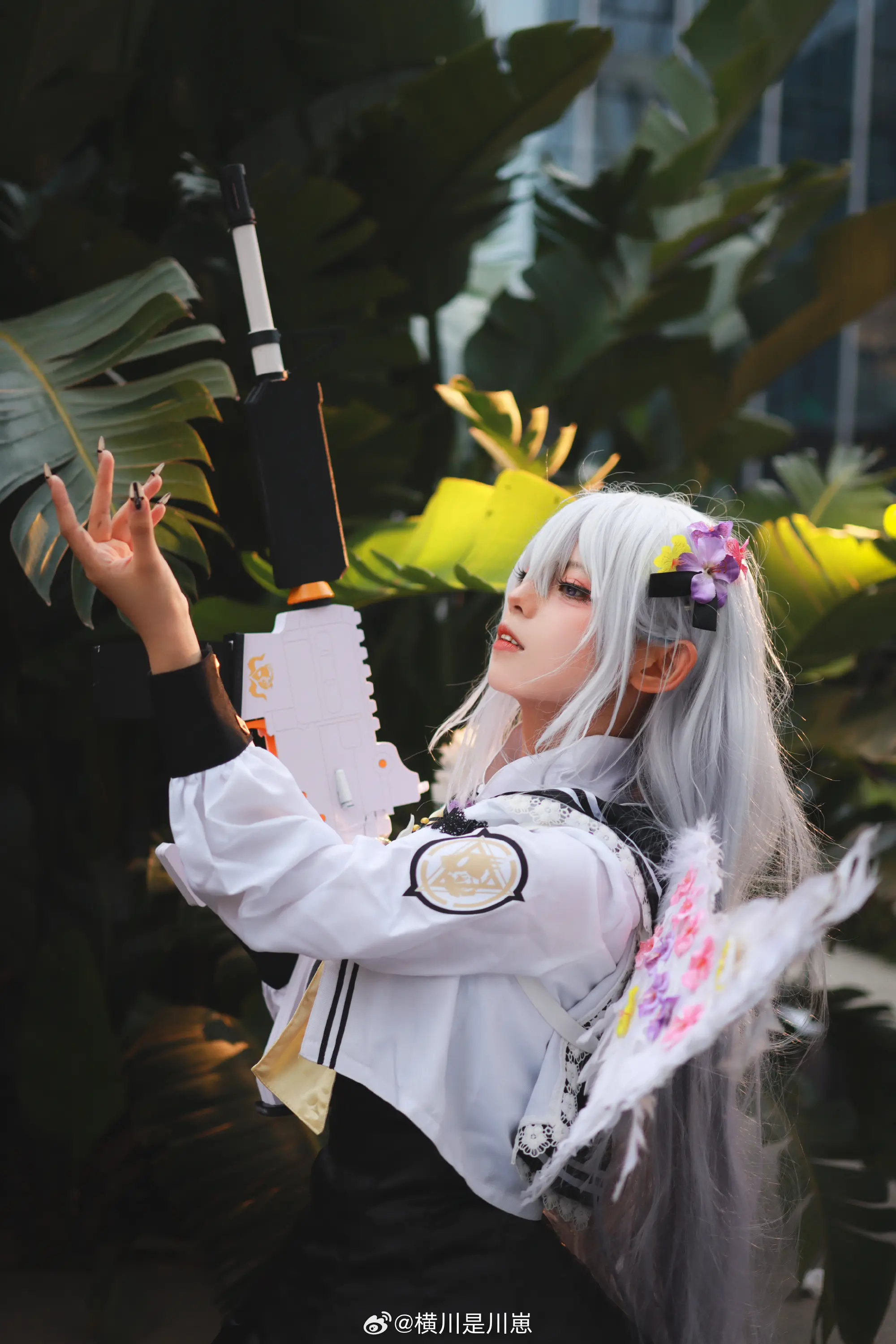 COSPLAY 嗯。这样我就能回应老师的期待了。 蔚蓝档案 白洲梓@横川是川崽 COSPLAY-第5张