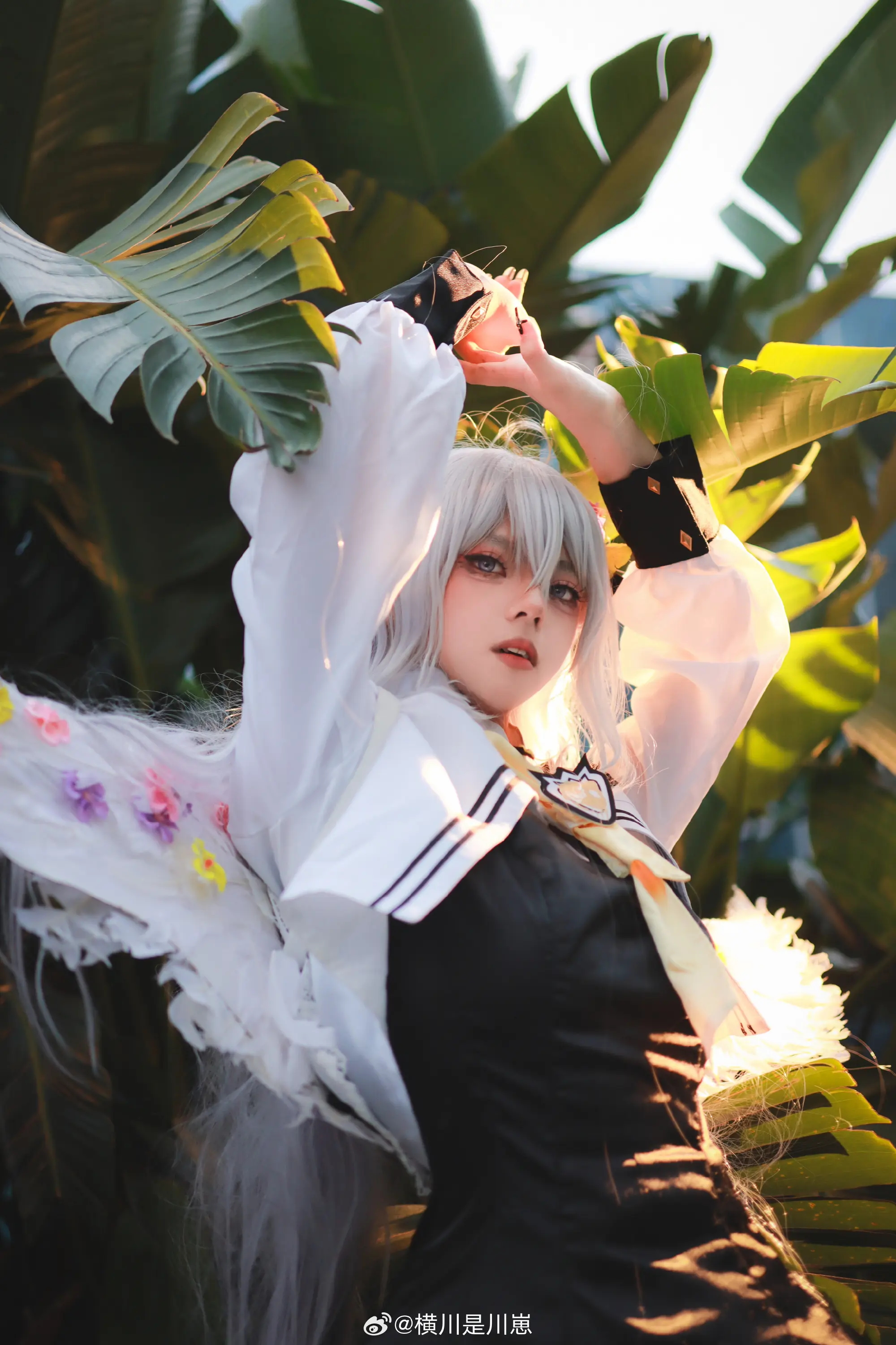 COSPLAY 嗯。这样我就能回应老师的期待了。 蔚蓝档案 白洲梓@横川是川崽 COSPLAY-第9张