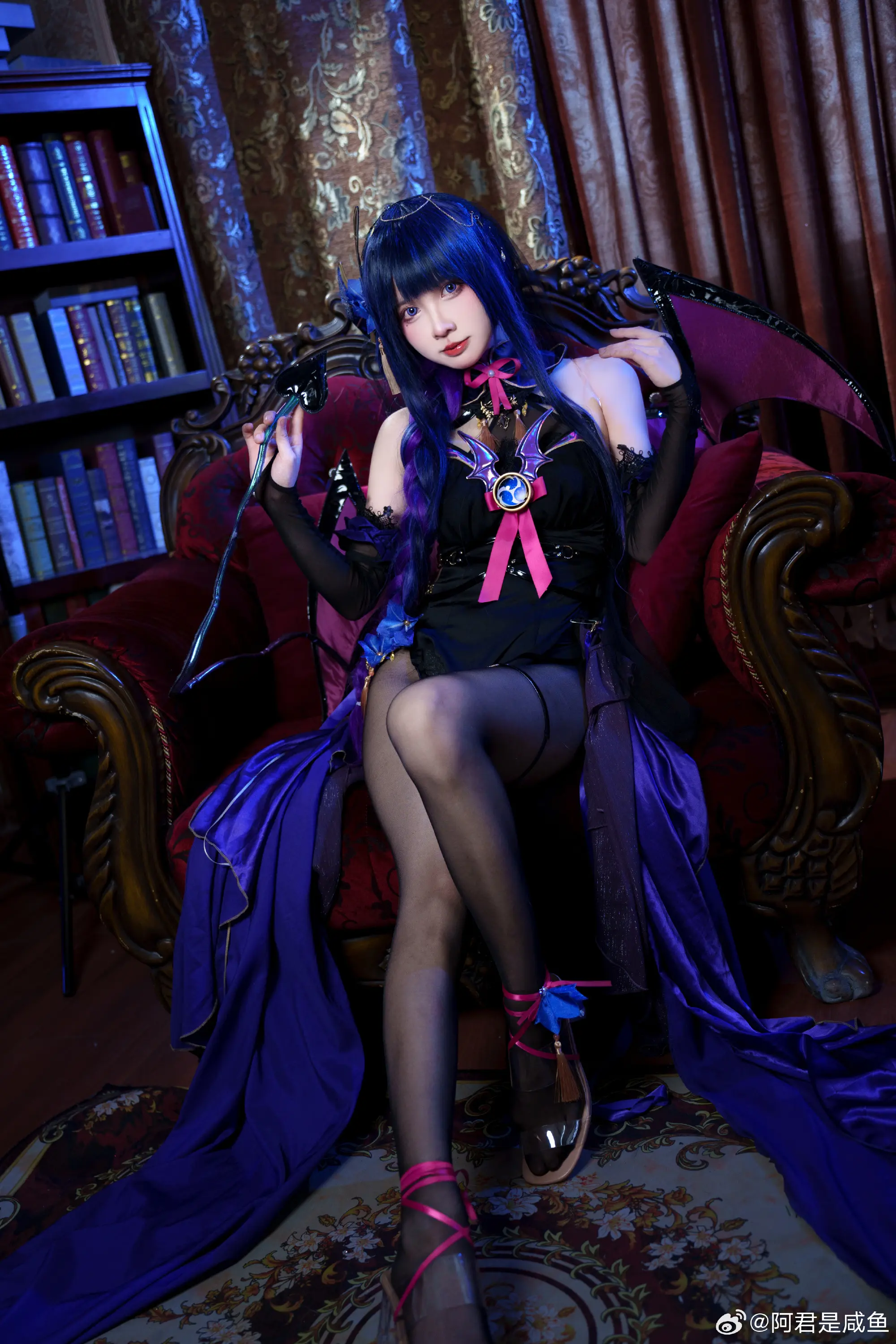 COSPLAY 原神 雷电将军@阿君是咸鱼 COSPLAY-第2张