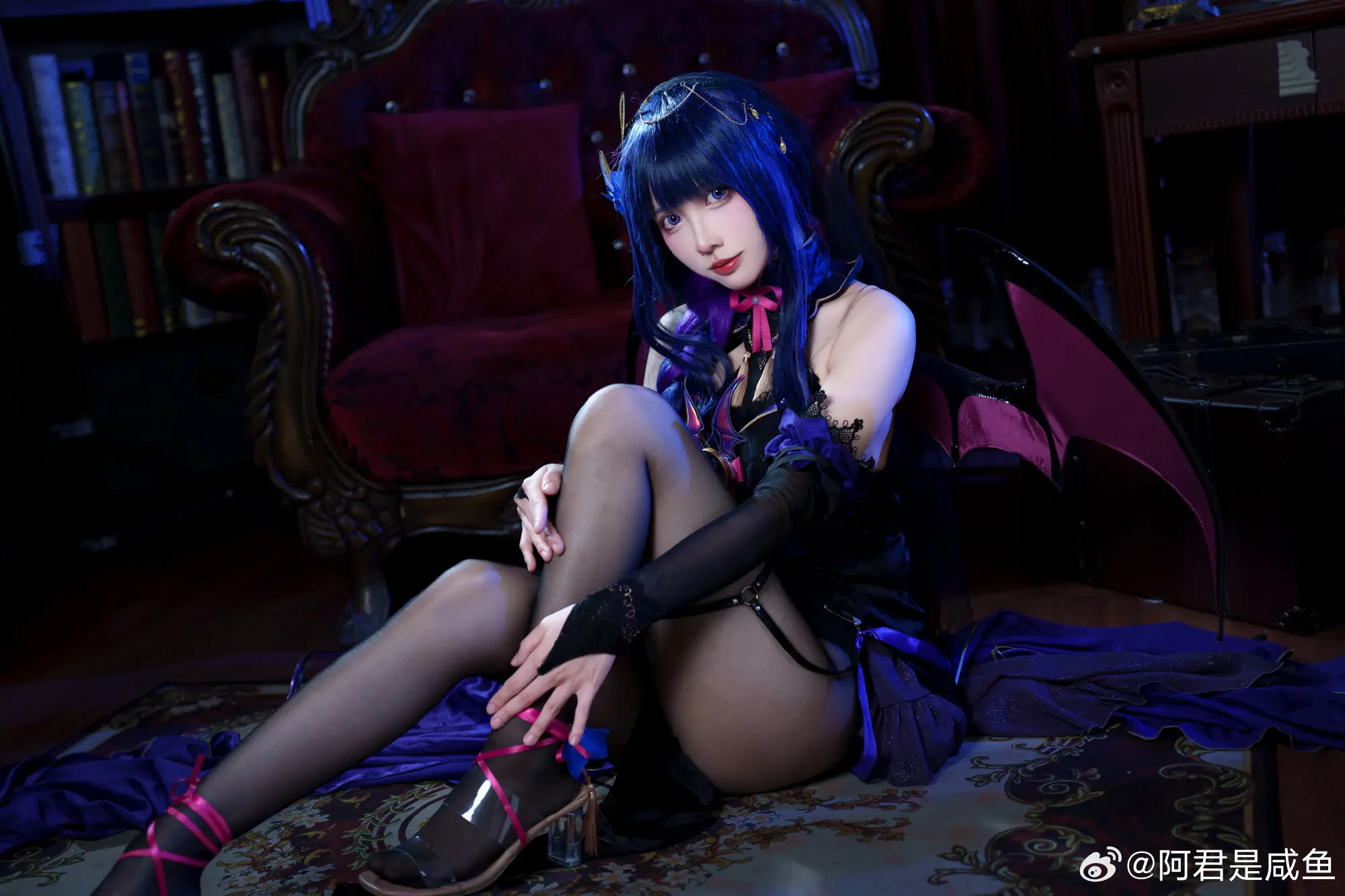 COSPLAY 原神 雷电将军@阿君是咸鱼 COSPLAY-第3张