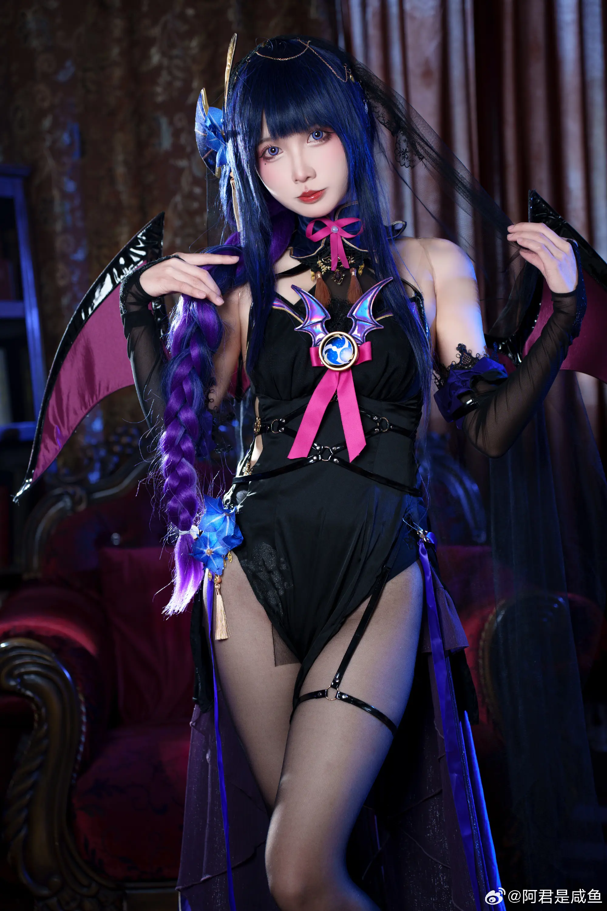 COSPLAY 原神 雷电将军@阿君是咸鱼 COSPLAY-第6张
