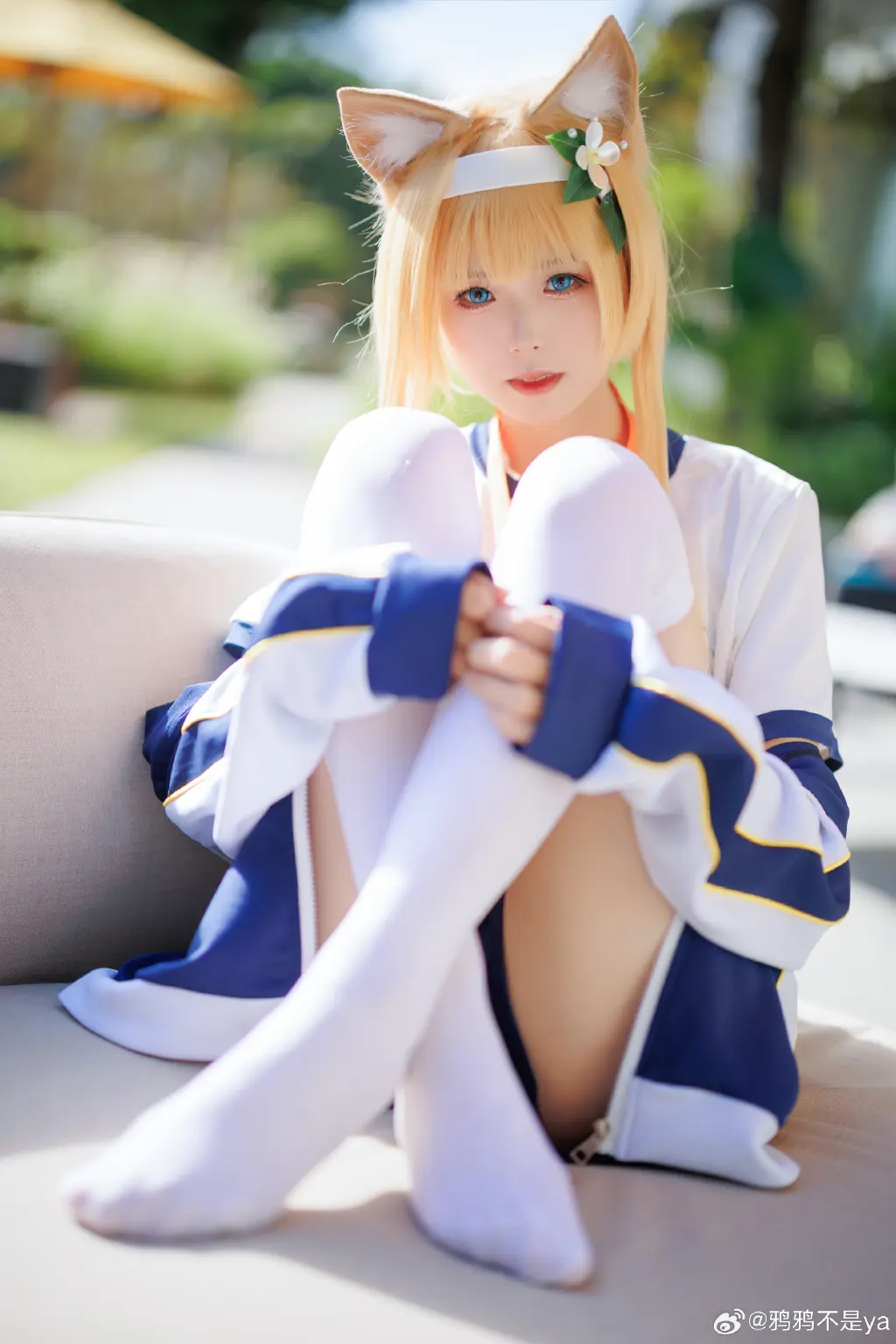 COSPLAY 早上好各位老师☀️ 伊落玛丽  碧蓝档案@鸦鸦不是ya-公众号小姨ai