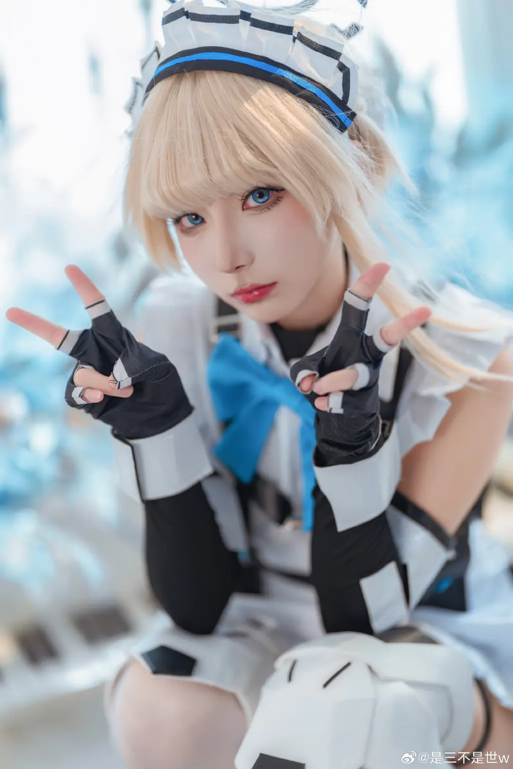 cosplay 如果是学兔子的话，我也会一点. 蔚蓝档案 飞鸟马时@是三不是世w-公众号小姨ai