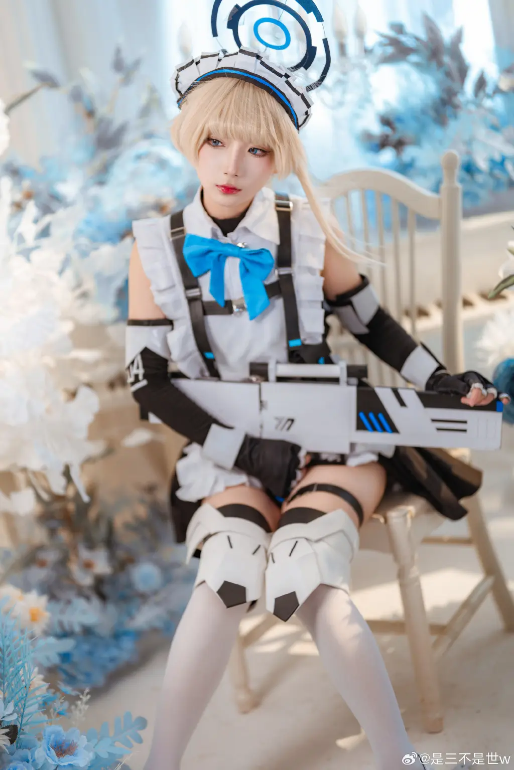 cosplay 如果是学兔子的话，我也会一点. 蔚蓝档案 飞鸟马时@是三不是世w COSPLAY-第6张