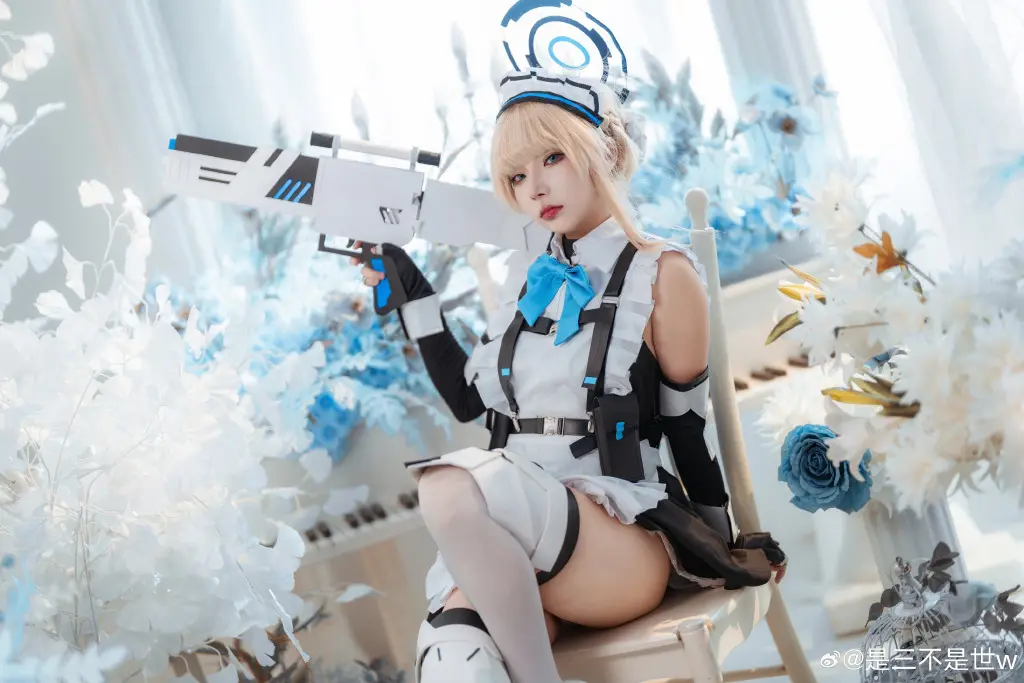 cosplay 如果是学兔子的话，我也会一点. 蔚蓝档案 飞鸟马时@是三不是世w COSPLAY-第9张