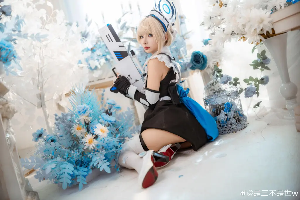 cosplay 如果是学兔子的话，我也会一点. 蔚蓝档案 飞鸟马时@是三不是世w COSPLAY-第8张