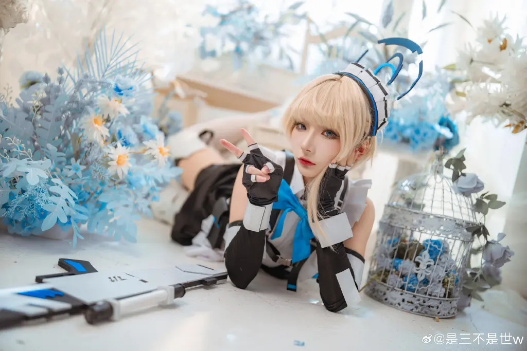 cosplay 如果是学兔子的话，我也会一点. 蔚蓝档案 飞鸟马时@是三不是世w COSPLAY-第10张